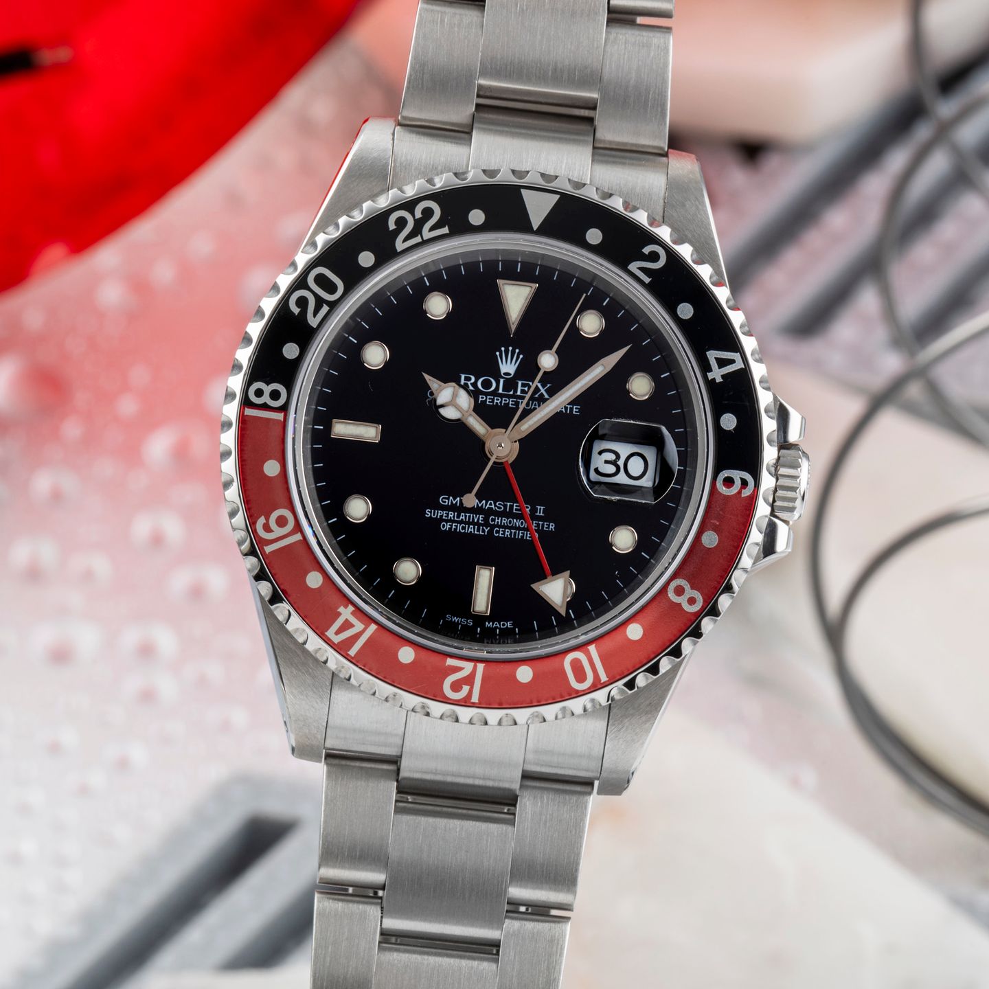 Rolex GMT-Master II 16710 (2002) - 40mm Staal (3/8)