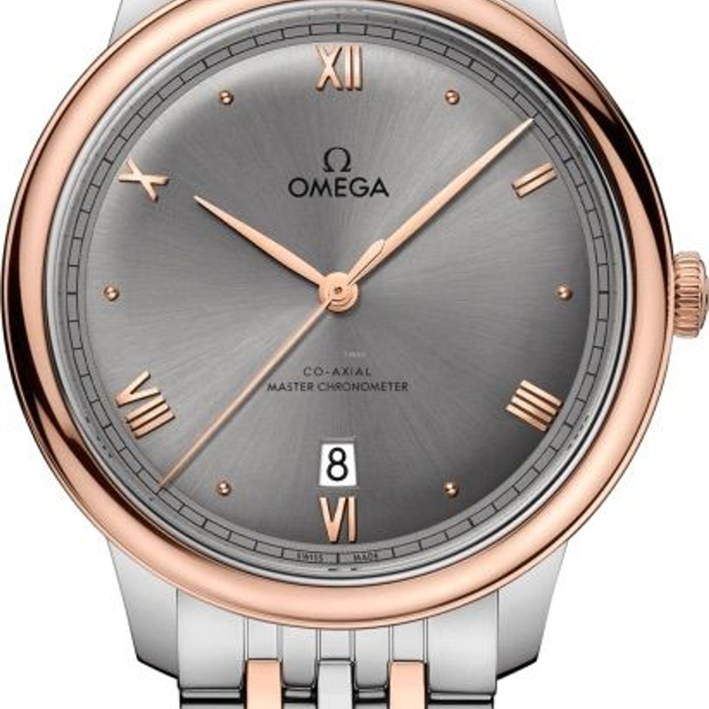 Omega De Ville 434.20.40.20.06.001 (2024) - Grey dial 40 mm Gold/Steel case (1/1)