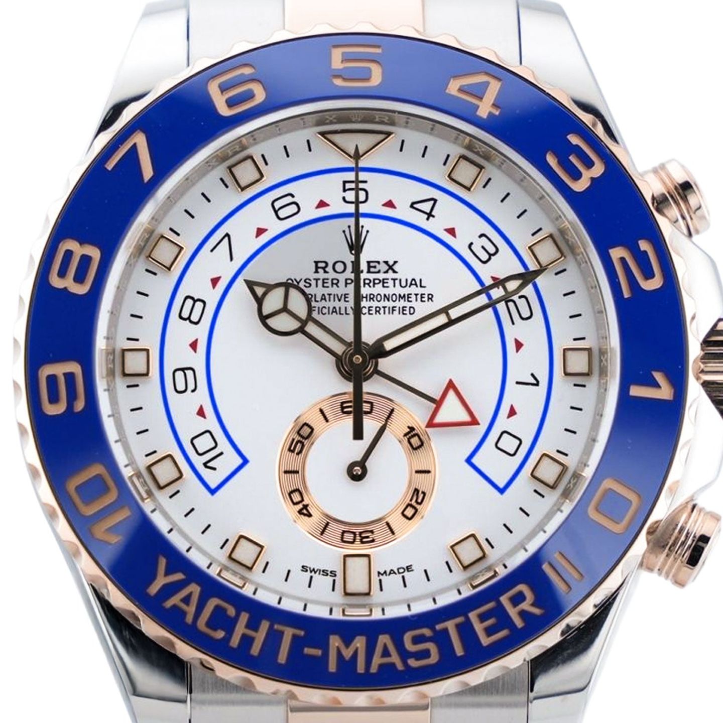 Rolex Yacht-Master II 116681 (2014) - 44mm Goud/Staal (2/2)