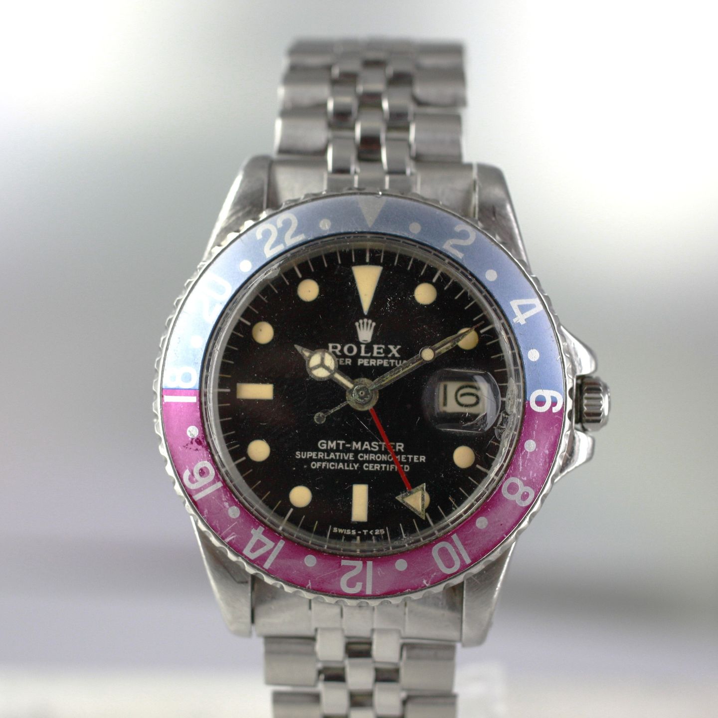 Rolex GMT-Master 1675 (1964) - Black dial 40 mm Steel case (3/8)