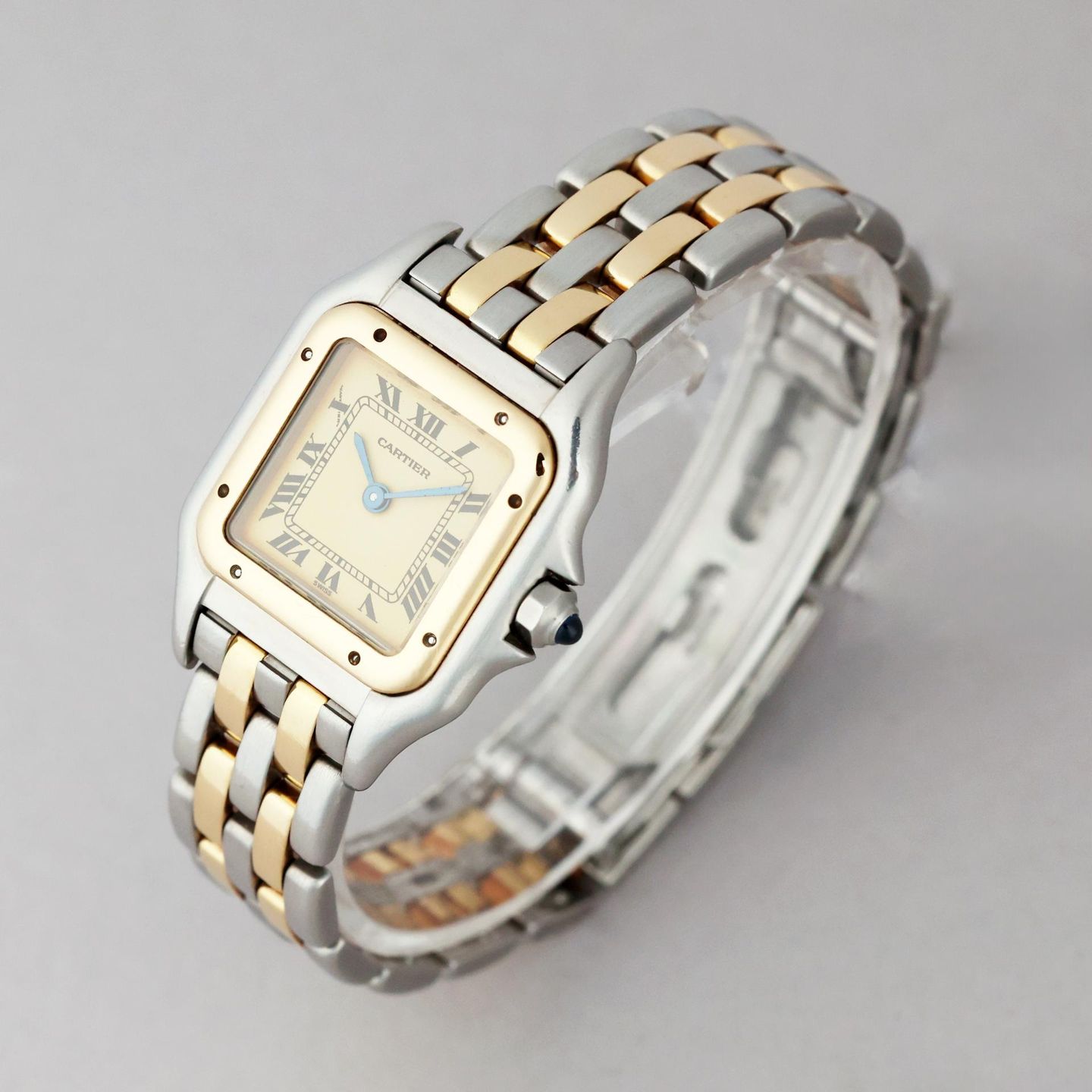 Cartier Panthère 1669 (1988) - 22 mm Gold/Steel case (4/7)