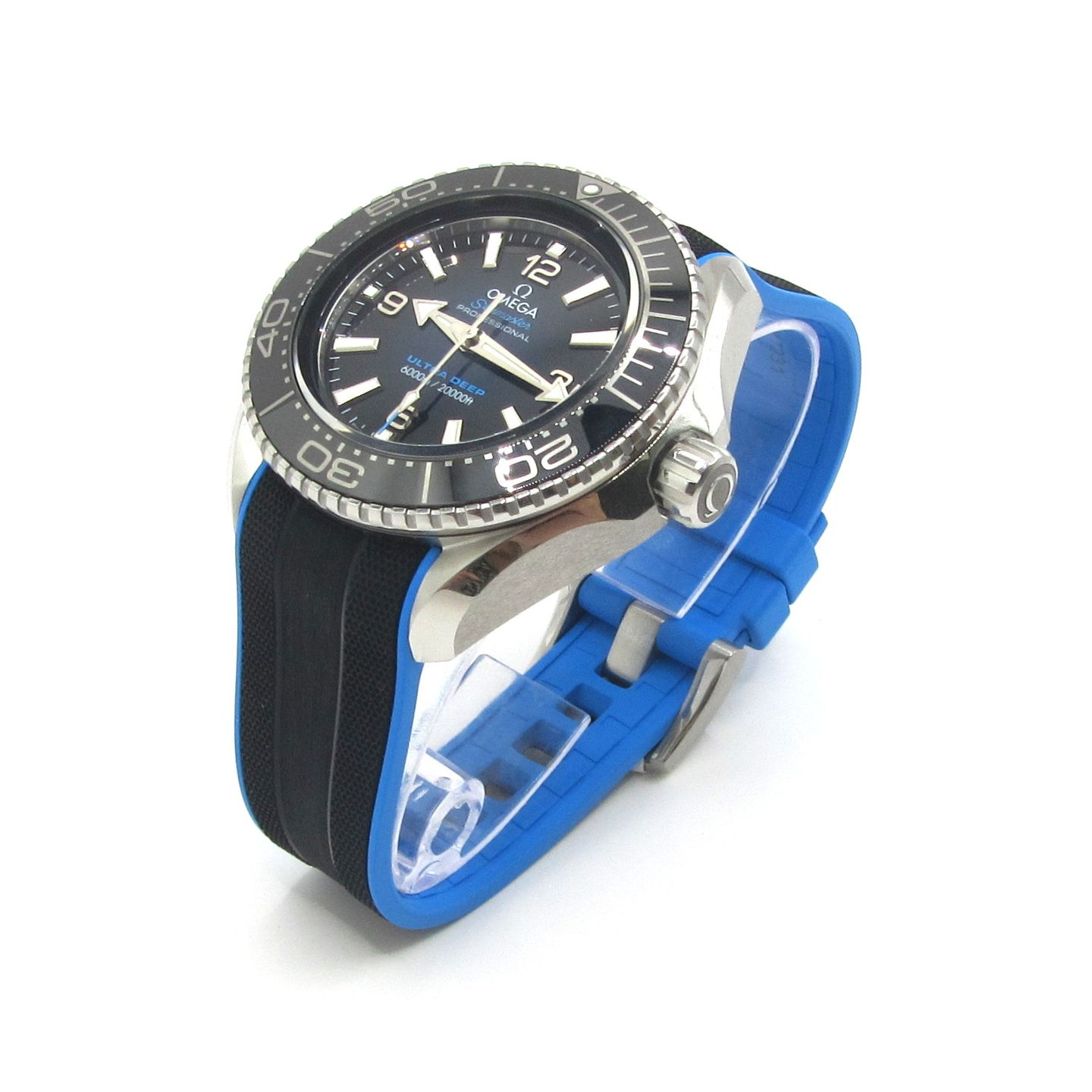 Omega Seamaster Planet Ocean 215.32.46.21.03.001 (2023) - Blue dial 46 mm Steel case (6/7)