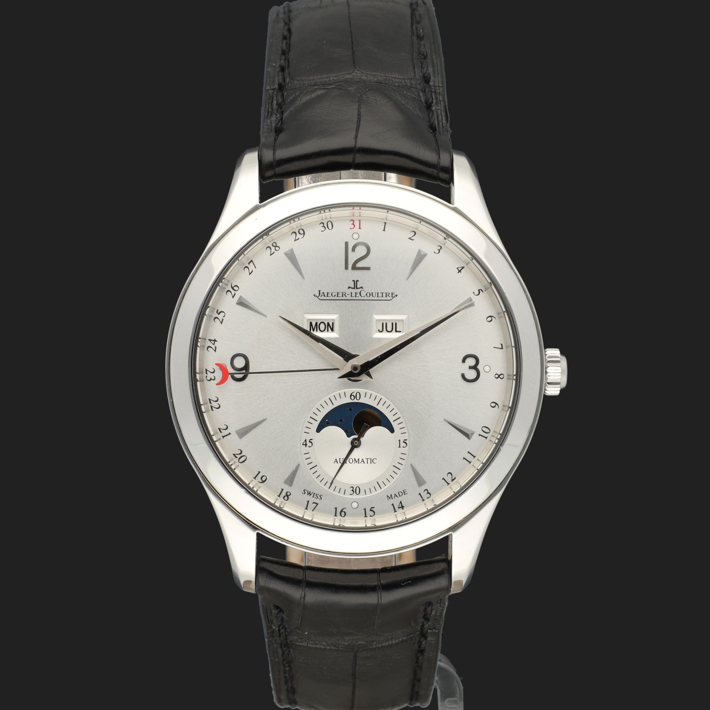 Jaeger-LeCoultre Master Calendar 176.8.12.S (2018) - 39 mm Steel case (3/8)