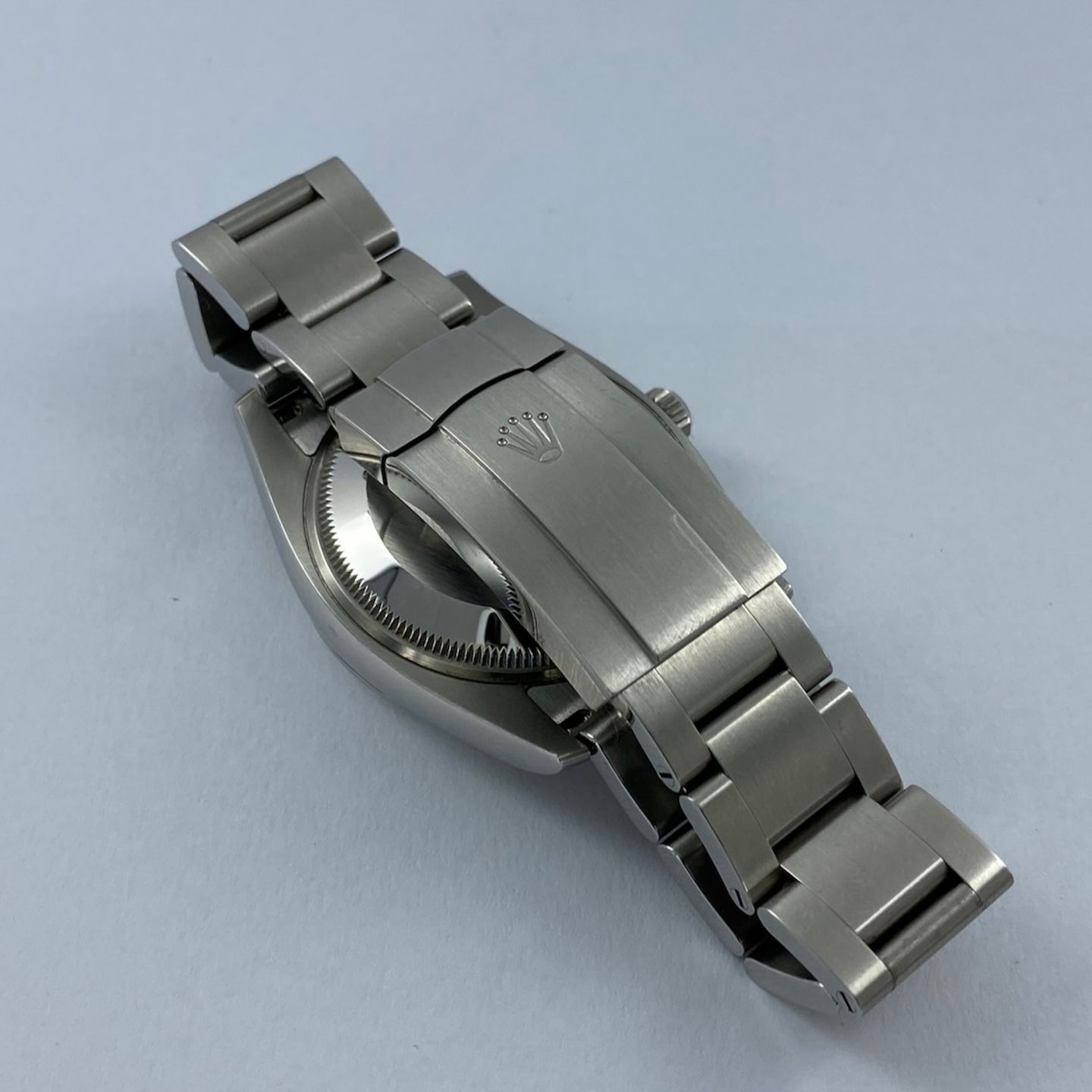 Rolex Oyster - (2020) - Purple dial 34 mm Steel case (7/7)