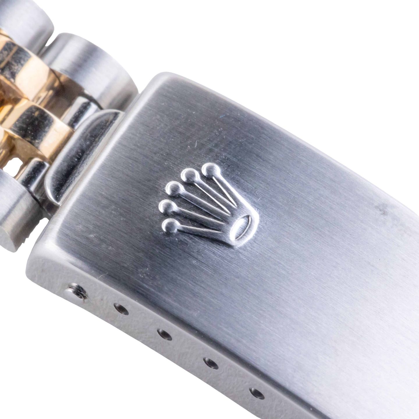 Rolex Datejust 31 68273 (1990) - Black dial 31 mm Gold/Steel case (7/8)