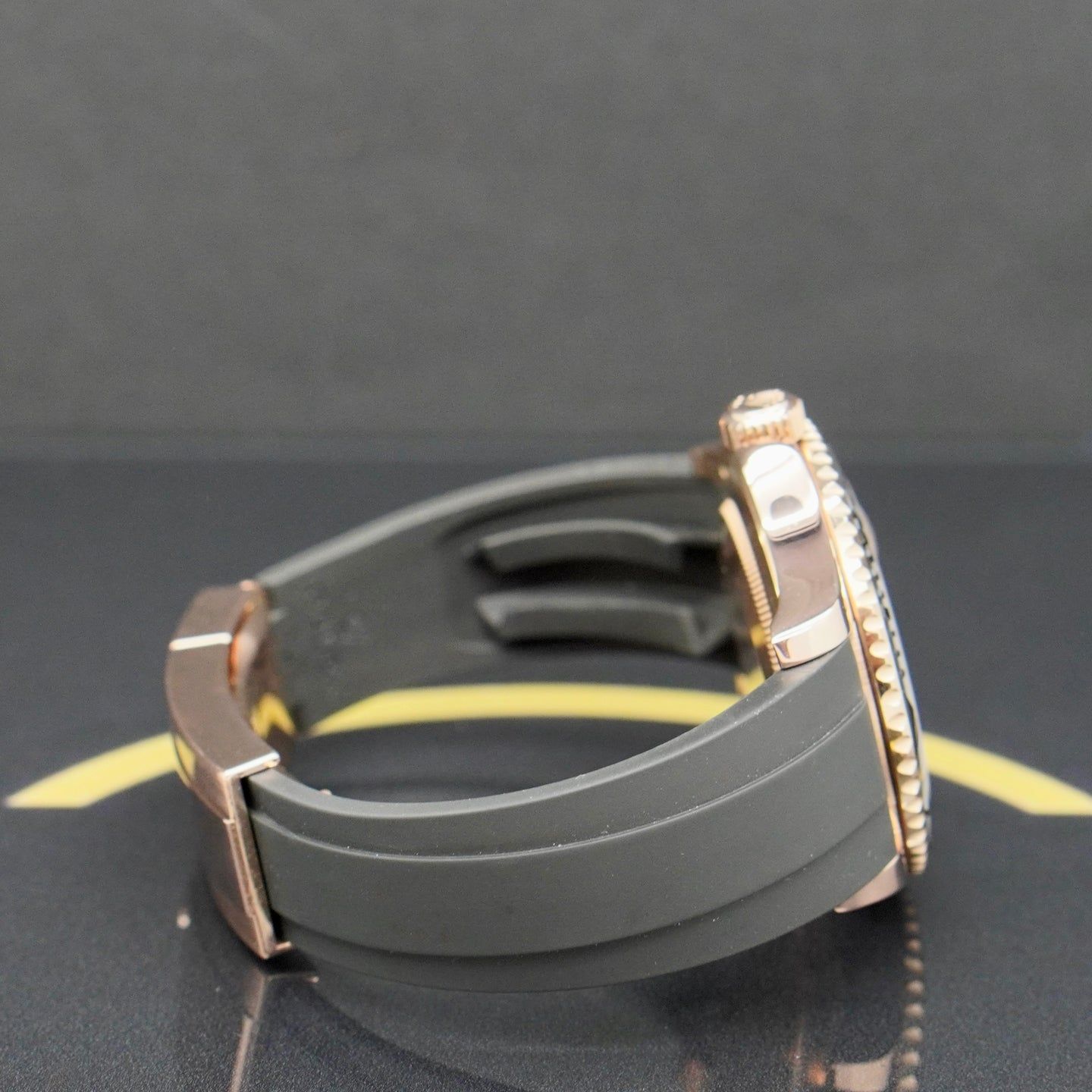 Rolex Yacht-Master 40 126655 (2023) - Black dial 40 mm Rose Gold case (6/7)