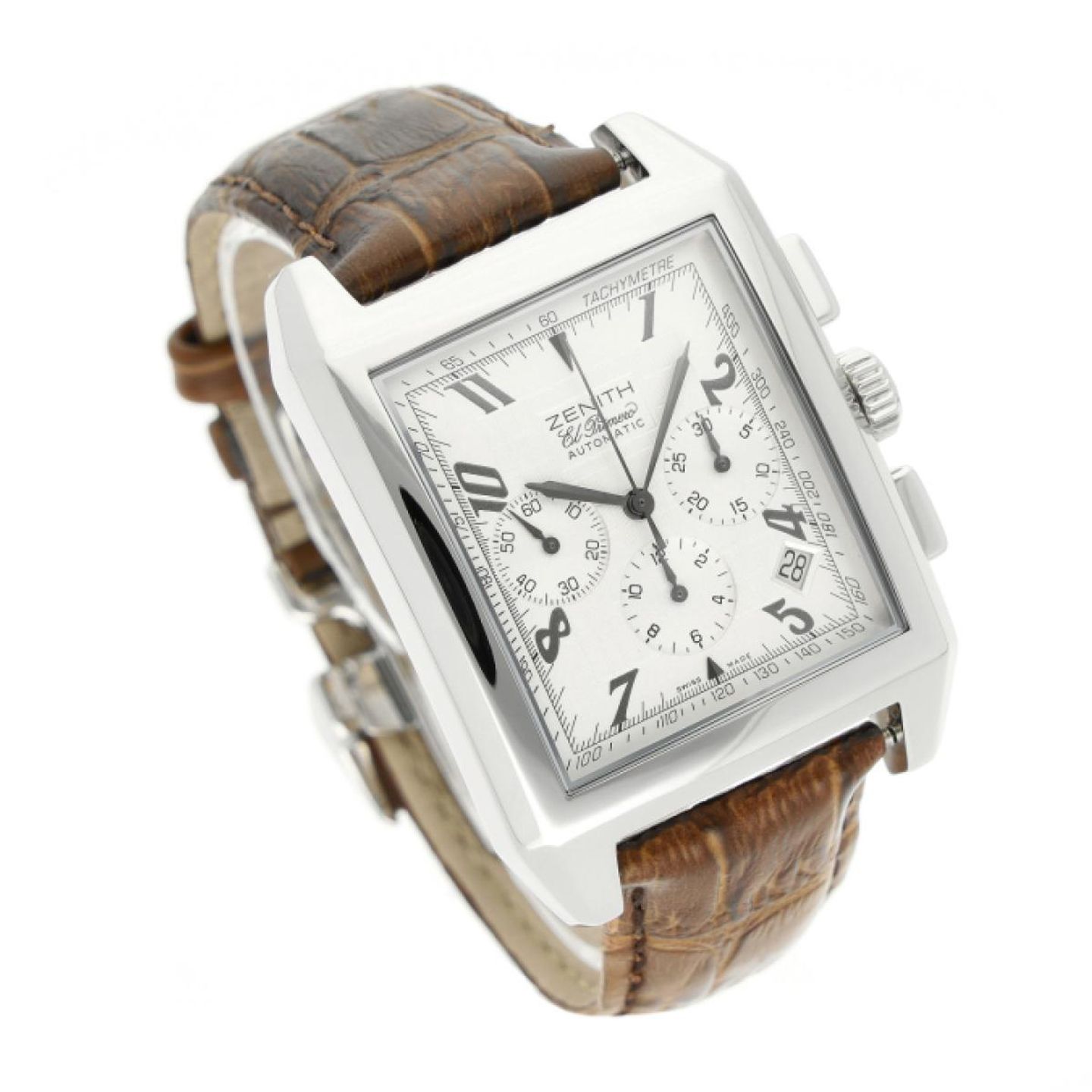 Zenith Port Royal 03.0550.400/22 (2016) - Black dial 36 mm Steel case (3/5)