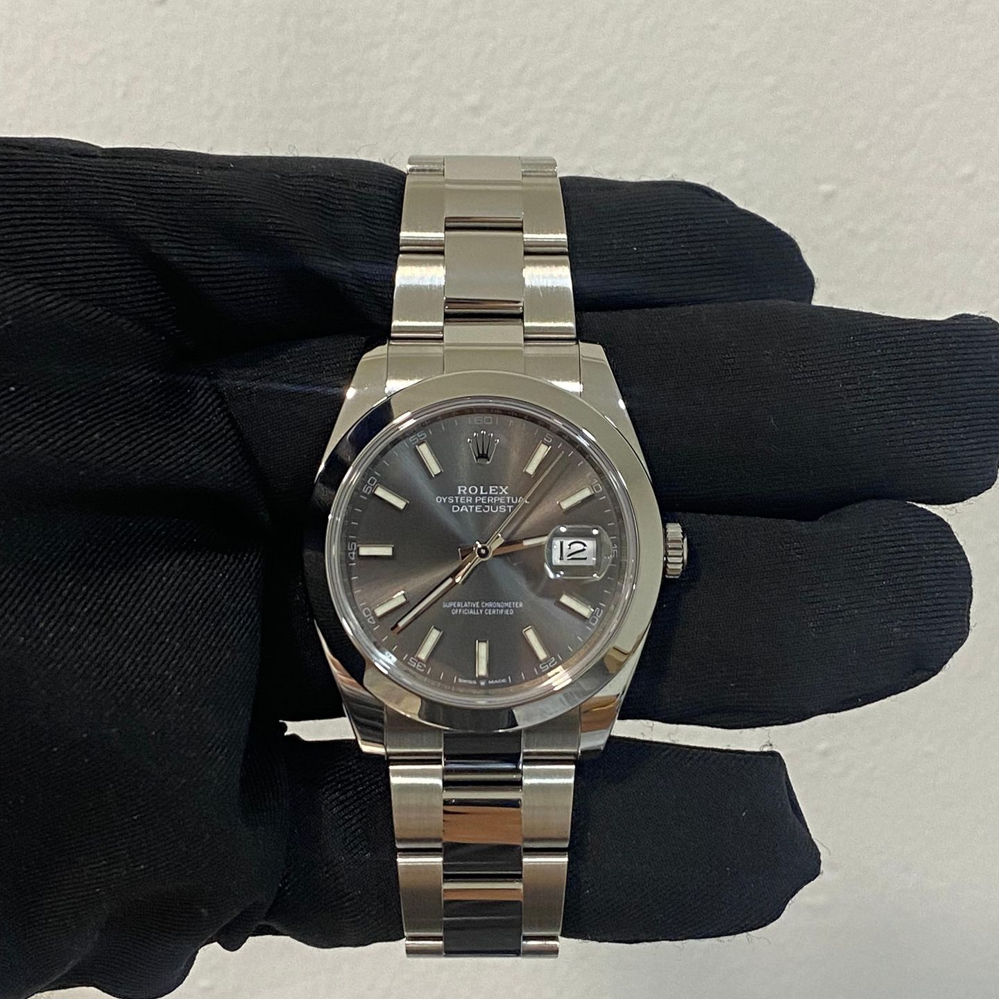 Rolex Datejust 41 126300 (2020) - Onbekend wijzerplaat 41mm Staal (1/7)