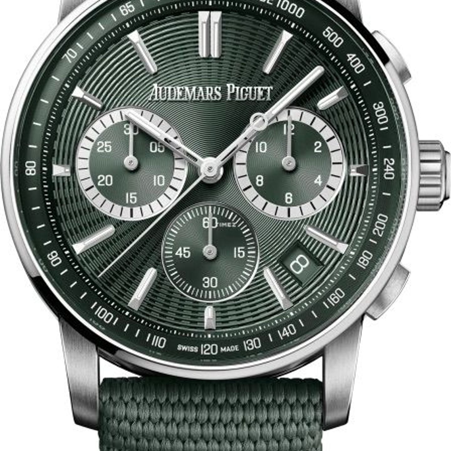 Audemars Piguet CODE 11.59 AP-26393ST-OO-A056KB-01 (2024) - Groen wijzerplaat 41mm Staal (1/1)