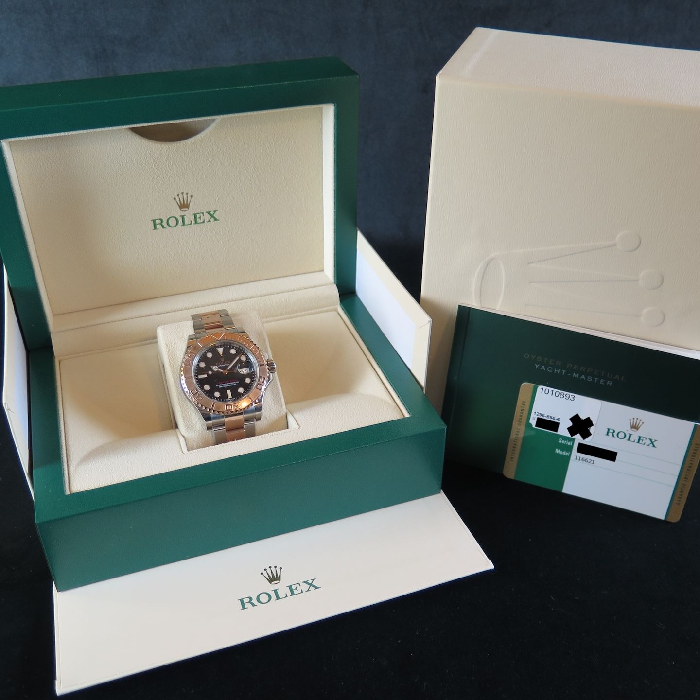 Rolex Yacht-Master 40 116621 (2019) - Zwart wijzerplaat 40mm Goud/Staal (8/8)