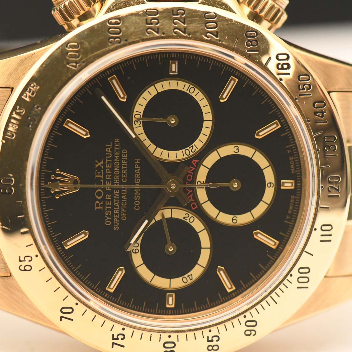 Rolex Daytona 16528 (1988) - Zwart wijzerplaat 40mm Geelgoud (5/8)