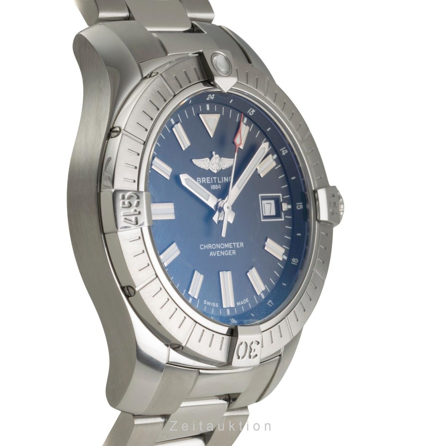 Breitling Avenger A17318101B1A1 (Unknown (random serial)) - Black dial 43 mm Steel case (6/8)