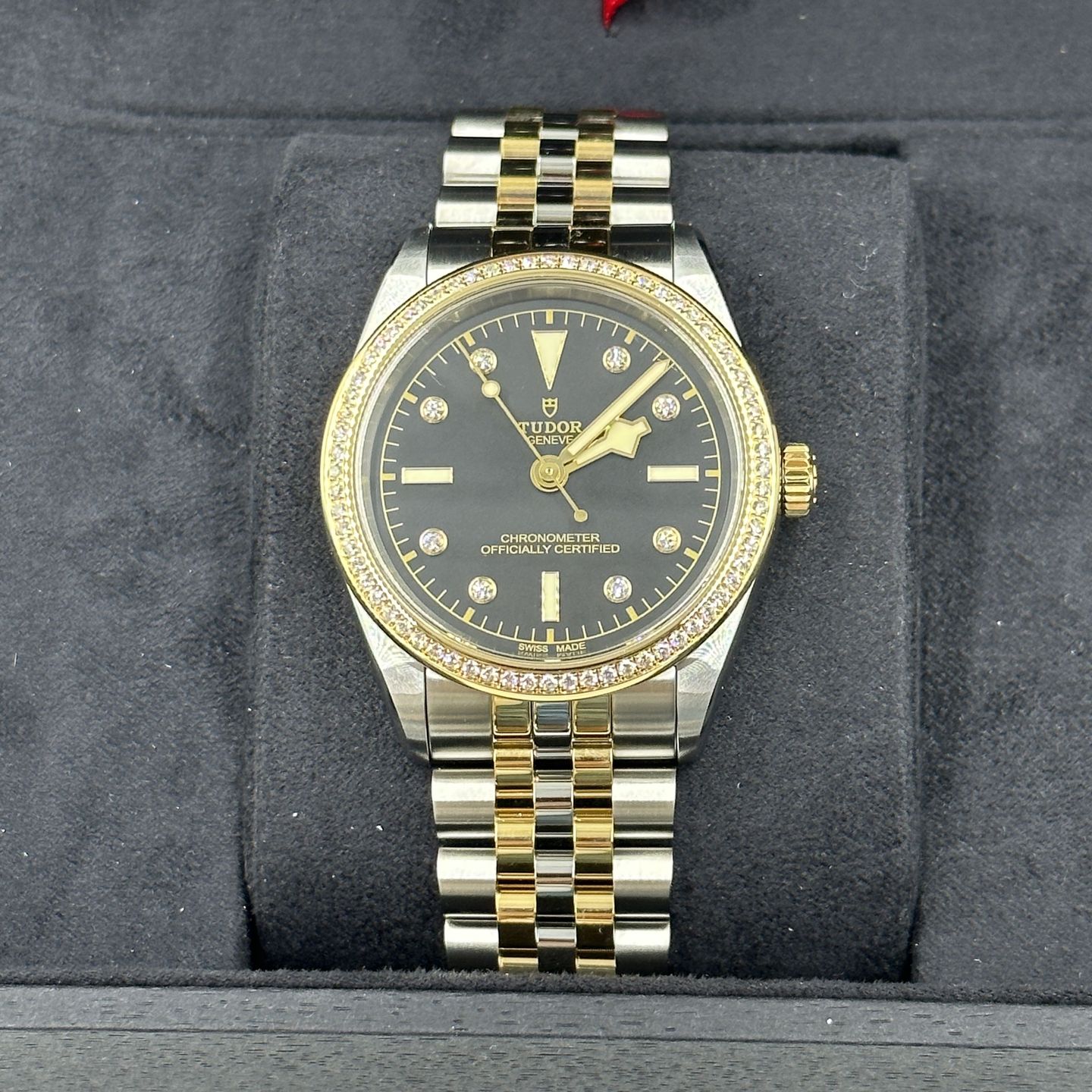 Tudor Black Bay S&G 79673-0005 (2024) - Zwart wijzerplaat 39mm Goud/Staal (5/8)