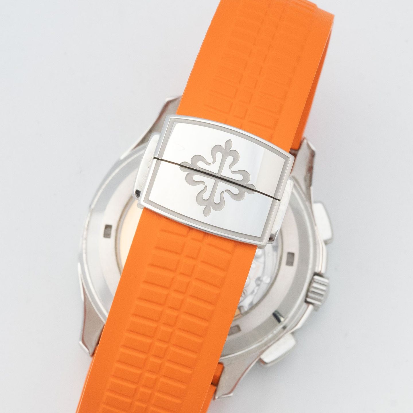 Patek Philippe Aquanaut 5968A-001 (2019) - Zwart wijzerplaat 42mm Staal (5/8)