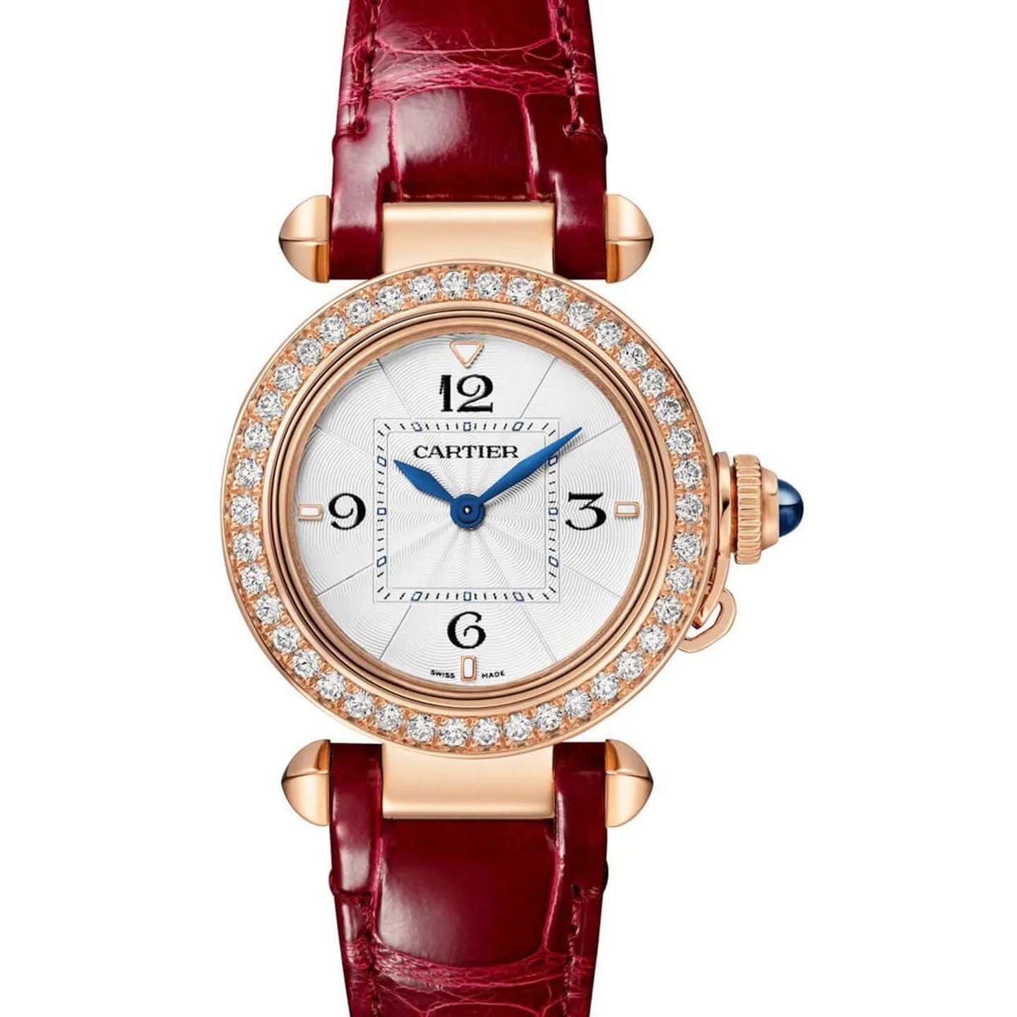 Cartier Pasha WJPA0017 (2026) - Zilver wijzerplaat 30mm Roségoud (1/1)