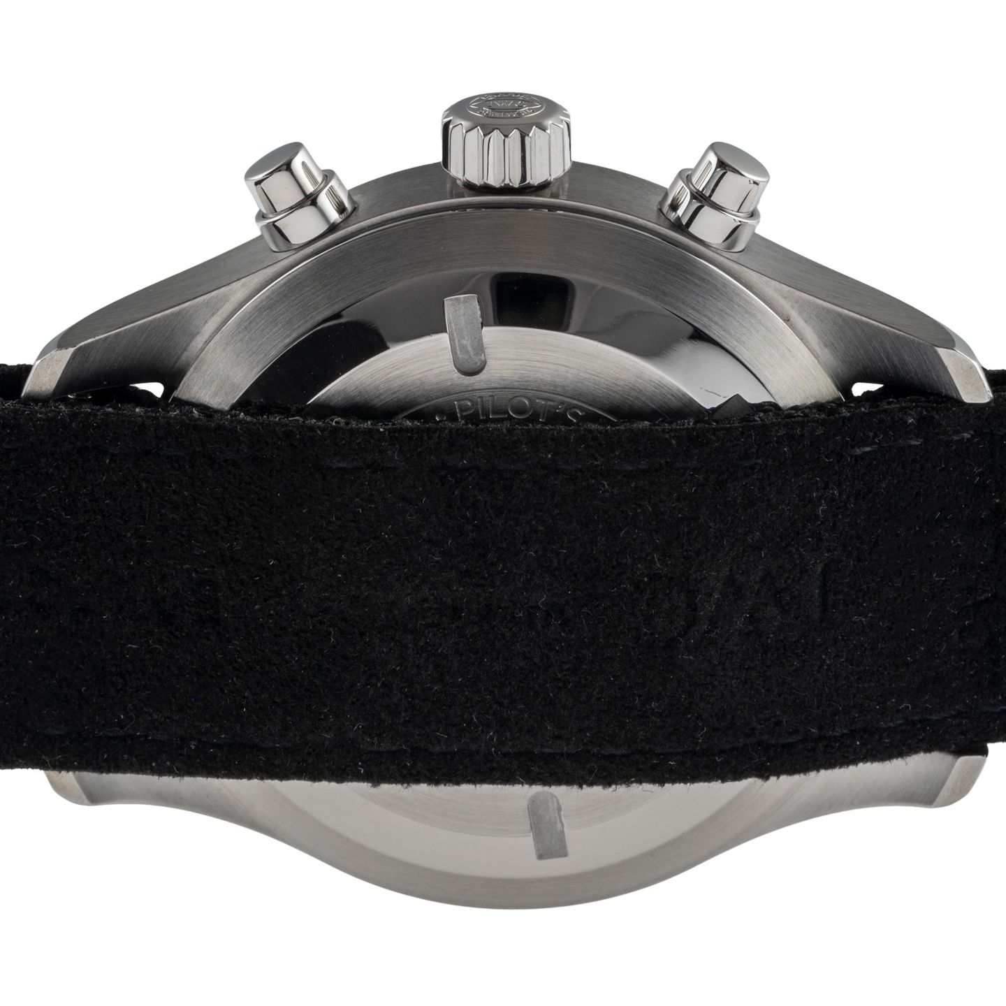 IWC Pilot Chronograph IW377709 (Unknown (random serial)) - Black dial 43 mm Steel case (8/8)