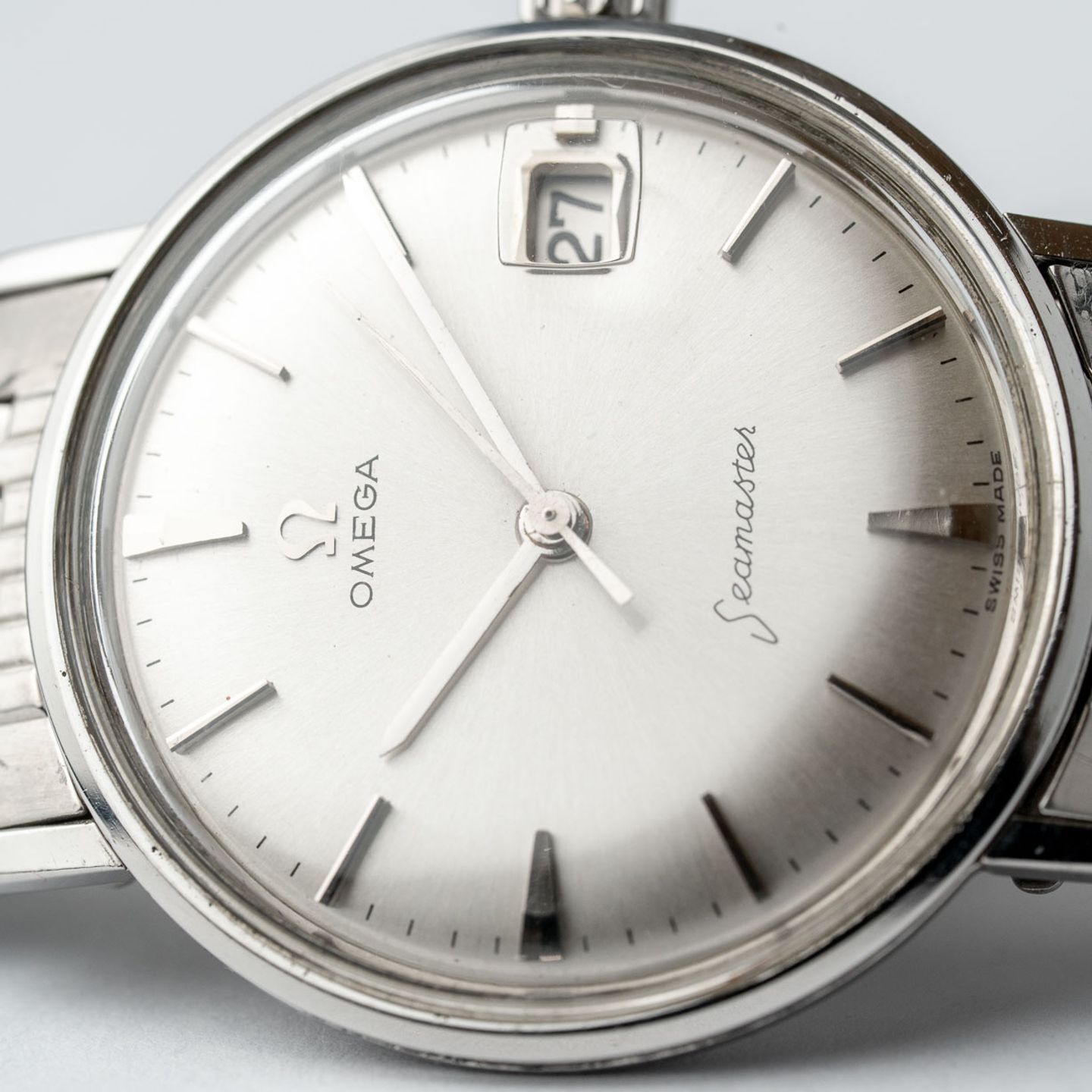 Omega Seamaster 14765 (1960) - Silver dial 34 mm Steel case (3/8)