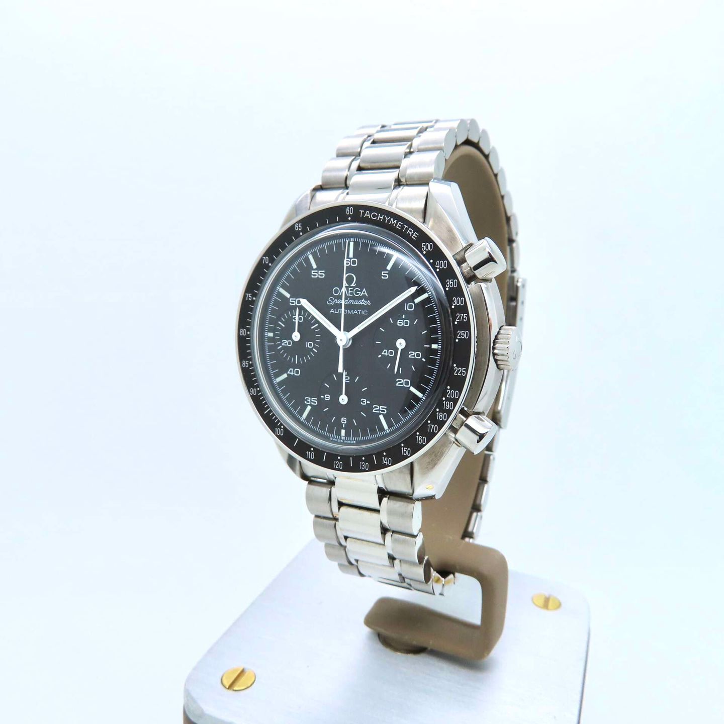 Omega Speedmaster Reduced 3510.50.00 (2002) - Zwart wijzerplaat 39mm Staal (1/8)