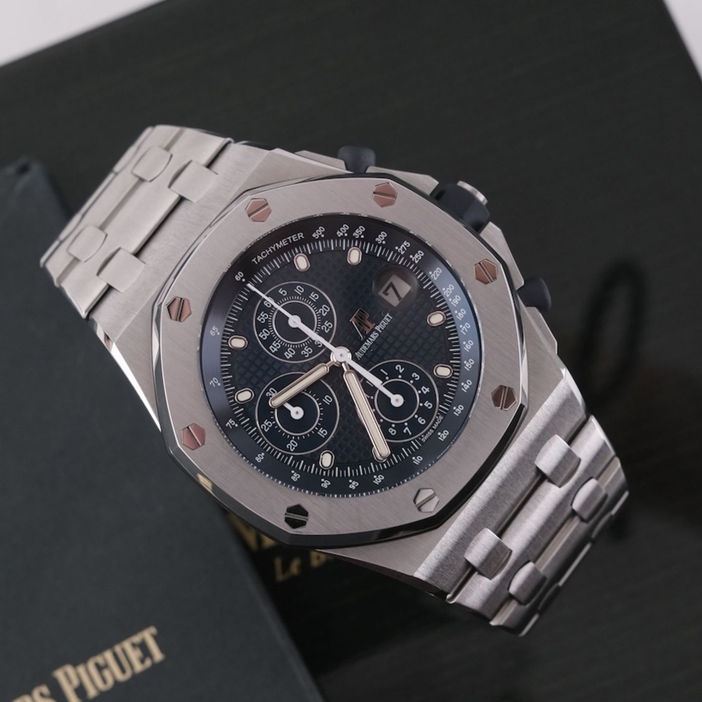 Audemars Piguet Royal Oak Offshore 26237ST.OO.1000ST.01 (2021) - Blauw wijzerplaat 42mm Staal (4/8)