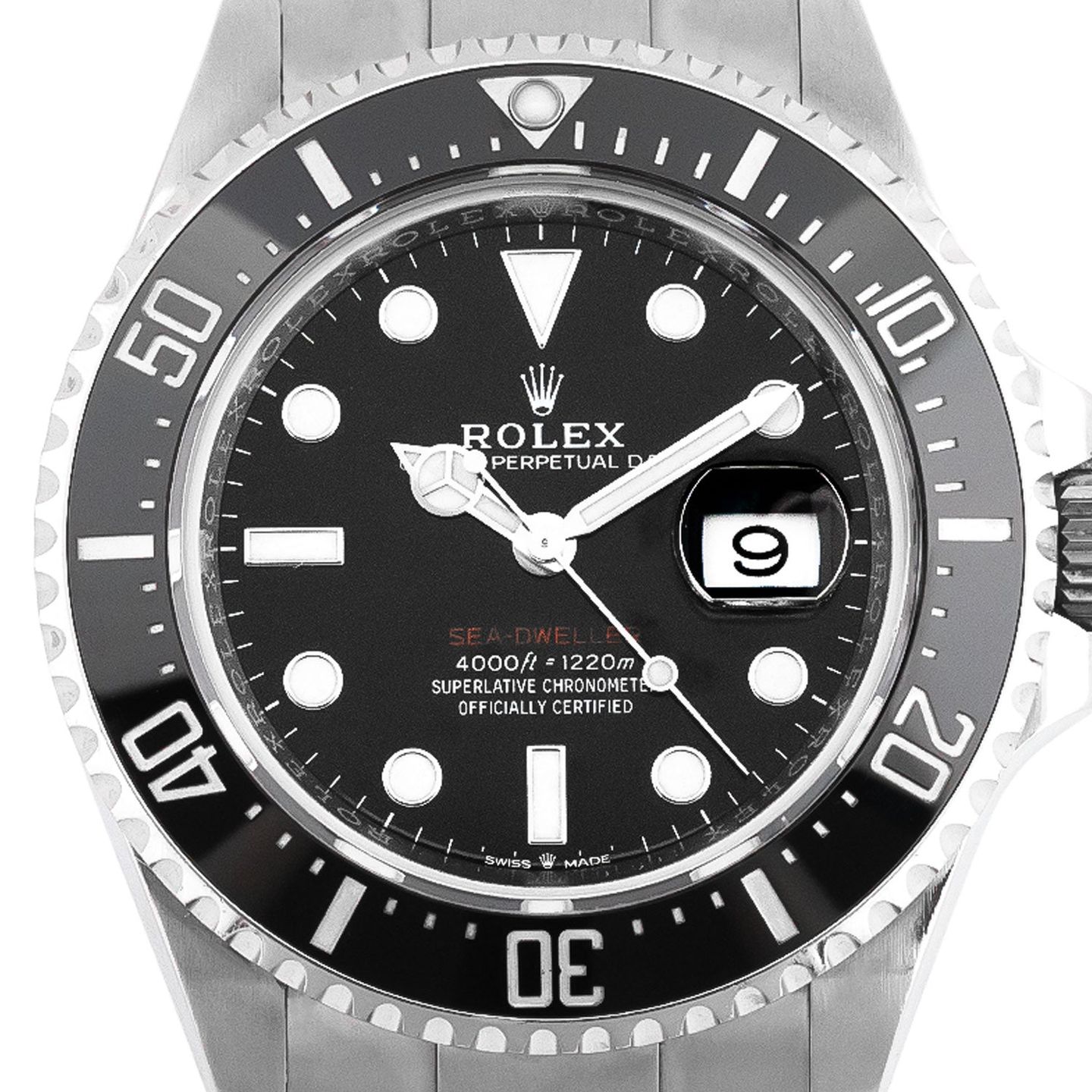 Rolex Sea-Dweller 126600 (Unknown (random serial)) - Black dial 43 mm Steel case (2/5)