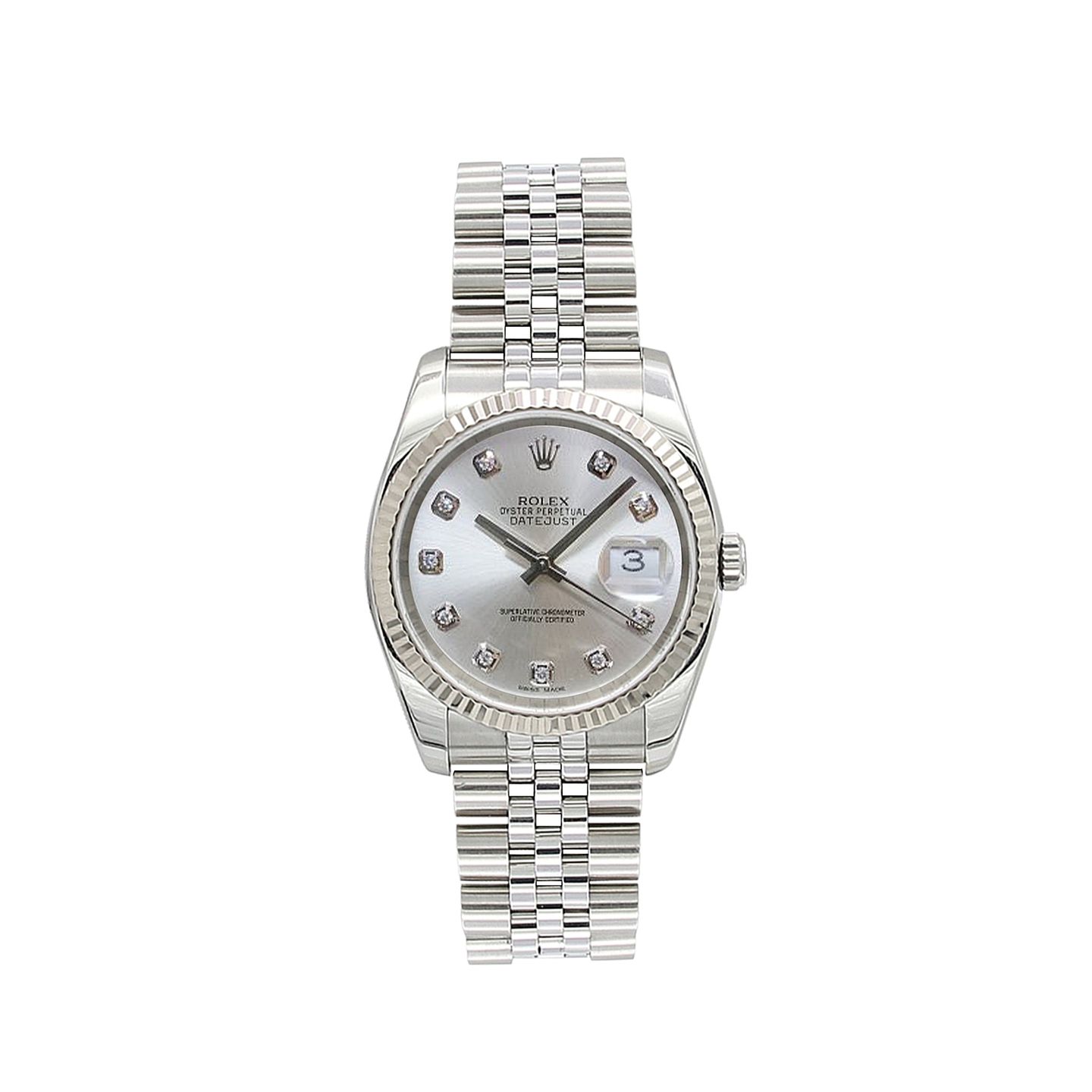 Rolex Datejust 36 116234 (Unknown (random serial)) - 36 mm Steel case (3/6)