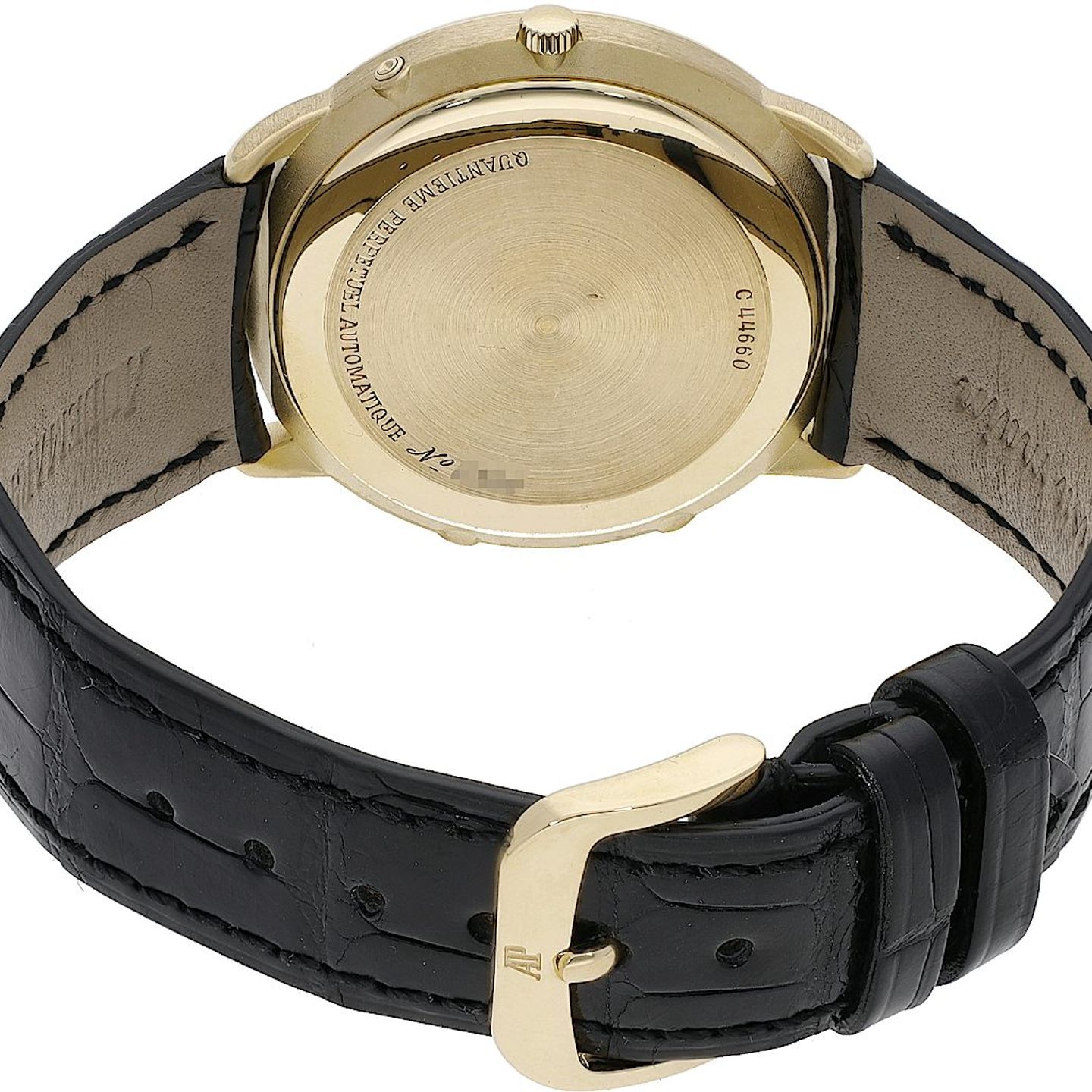 Audemars Piguet Quantieme Perpetual Calendar 25657BA (1988) - White dial 36 mm Yellow Gold case (5/5)