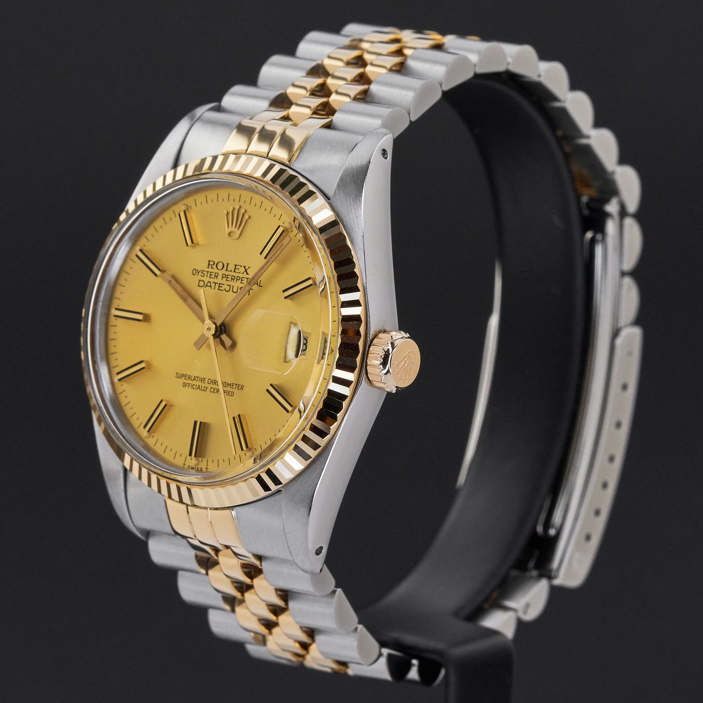 Rolex Datejust 36 16013 (1984) - 36 mm Gold/Steel case (4/8)