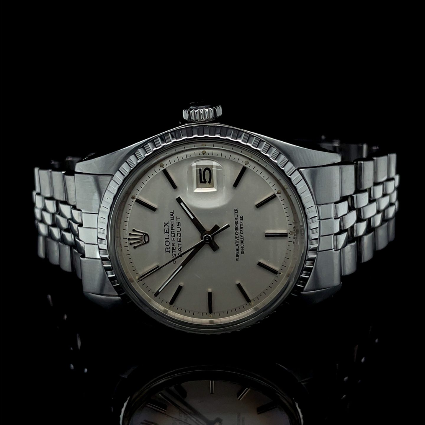 Rolex Datejust 1603 (1971) - 36 mm Steel case (1/8)