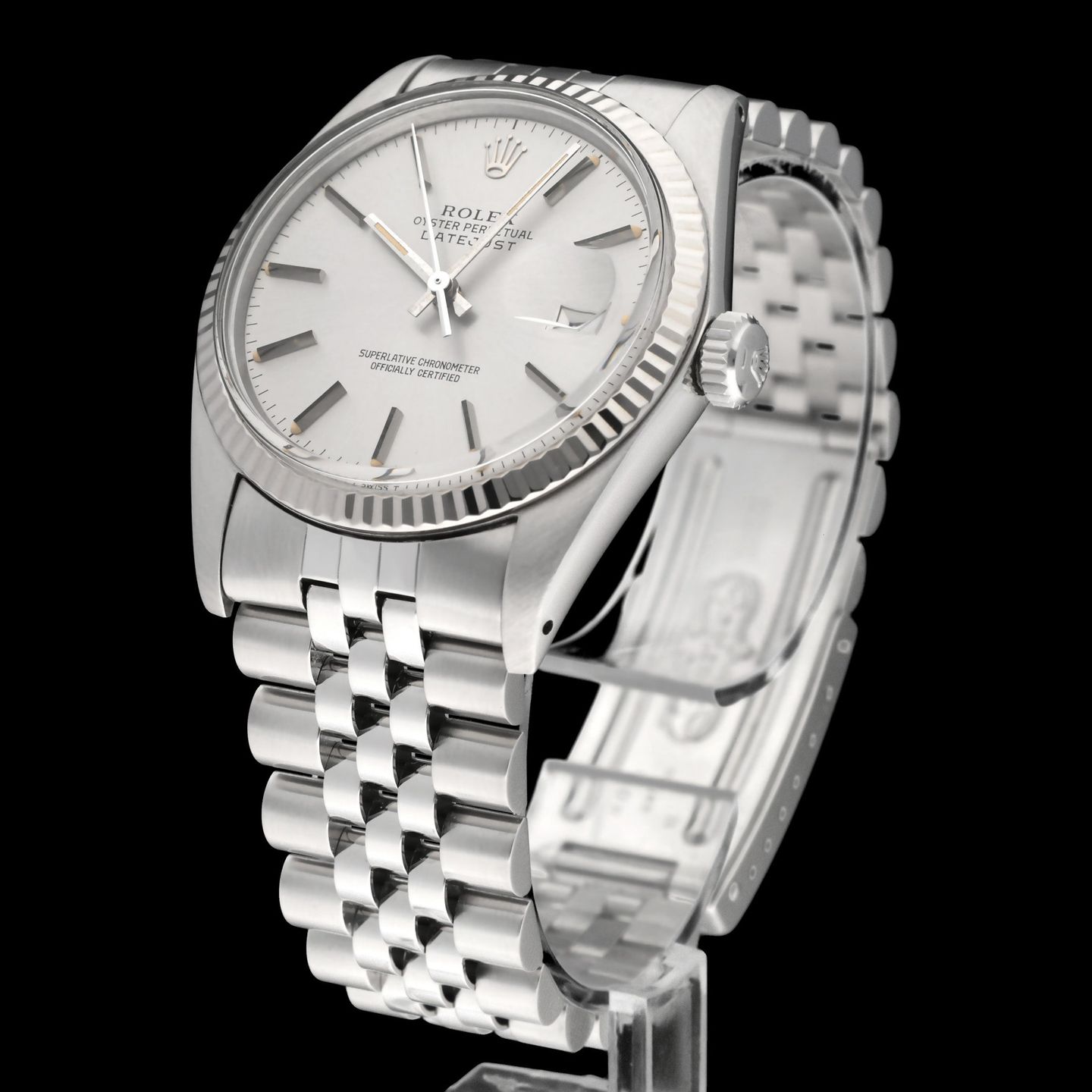 Rolex Datejust 36 16014 (1985) - Silver dial 36 mm Steel case (4/8)