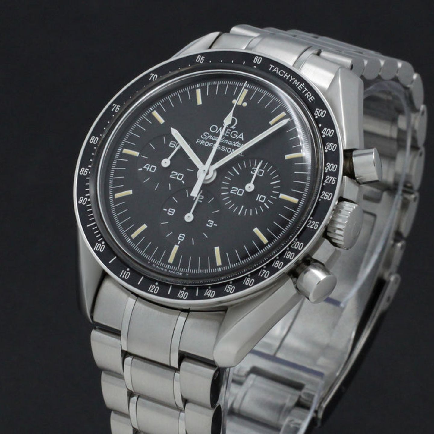 Omega Speedmaster Professional Moonwatch 3590.5 (1998) - Zwart wijzerplaat 42mm Staal (7/7)