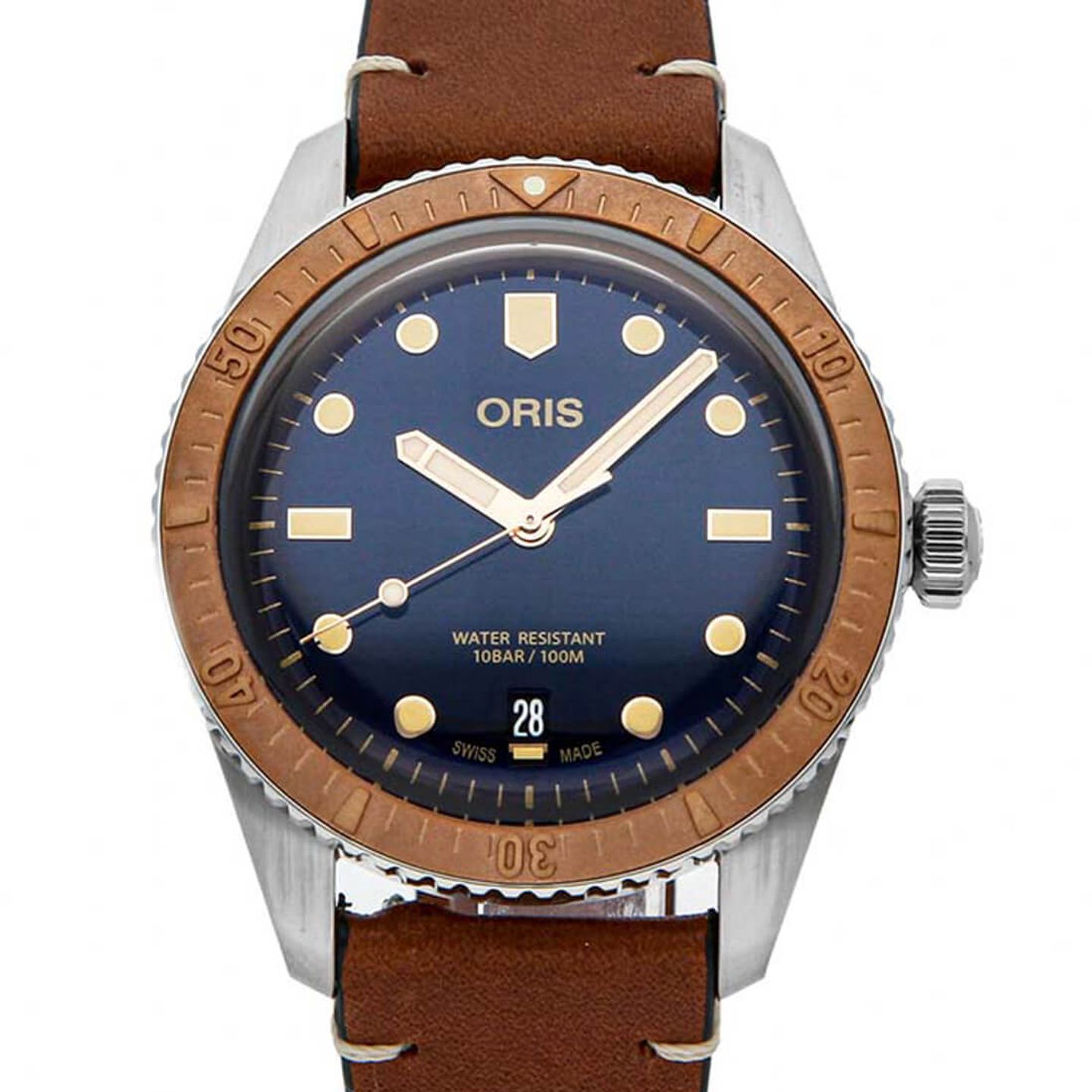 Oris Divers Sixty Five 01 733 7707 4355-07 5 20 45 (2023) - Blue dial 40 mm Steel case (1/2)