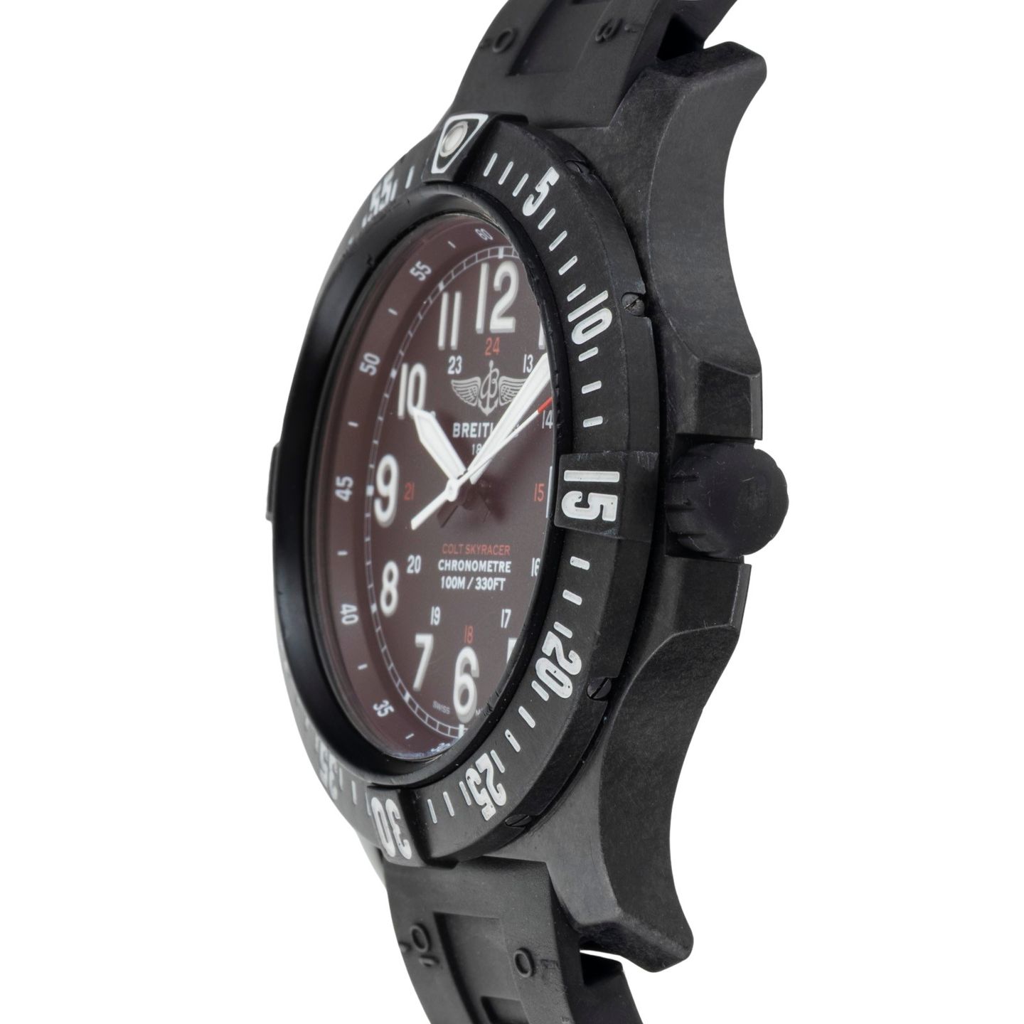 Breitling Colt Skyracer X74320 (2017) - Black dial 45 mm Plastic case (6/8)