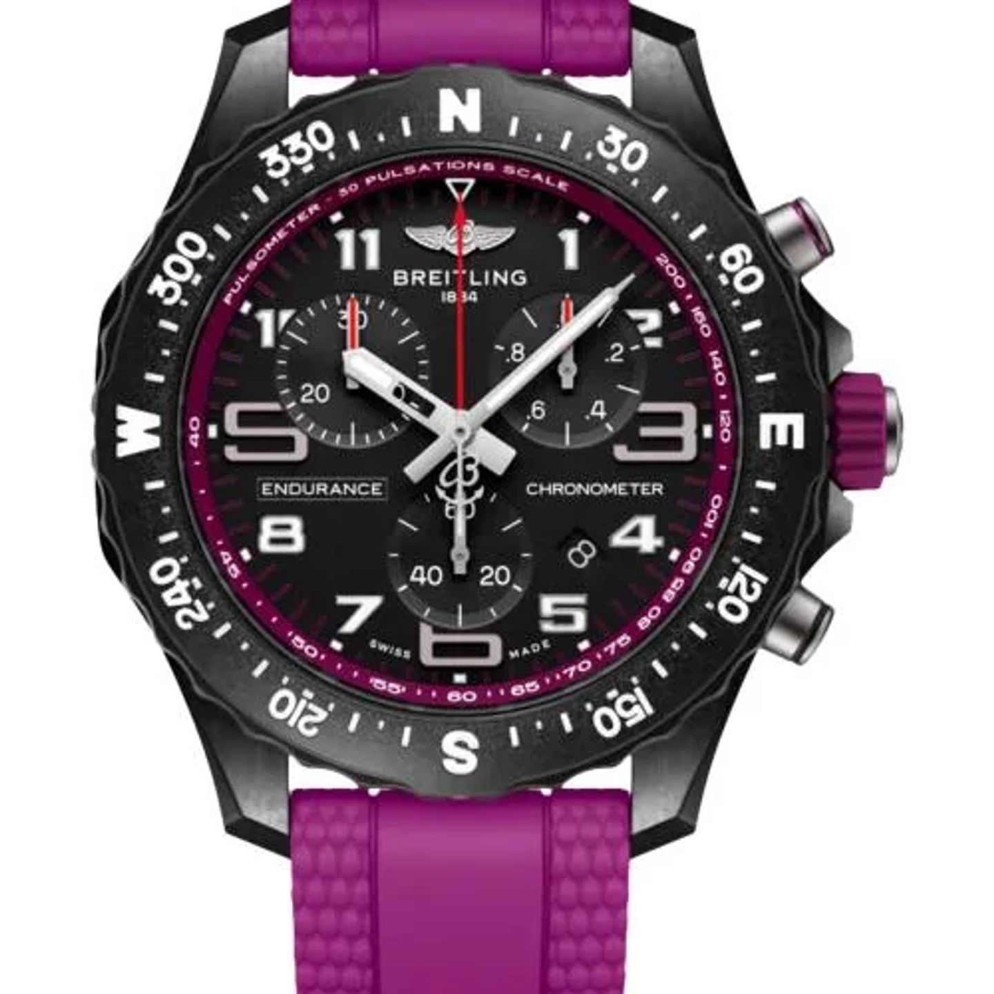 Breitling Endurance Pro X83310F61B1S1 (2026) - Black dial 39 mm Plastic case (1/1)