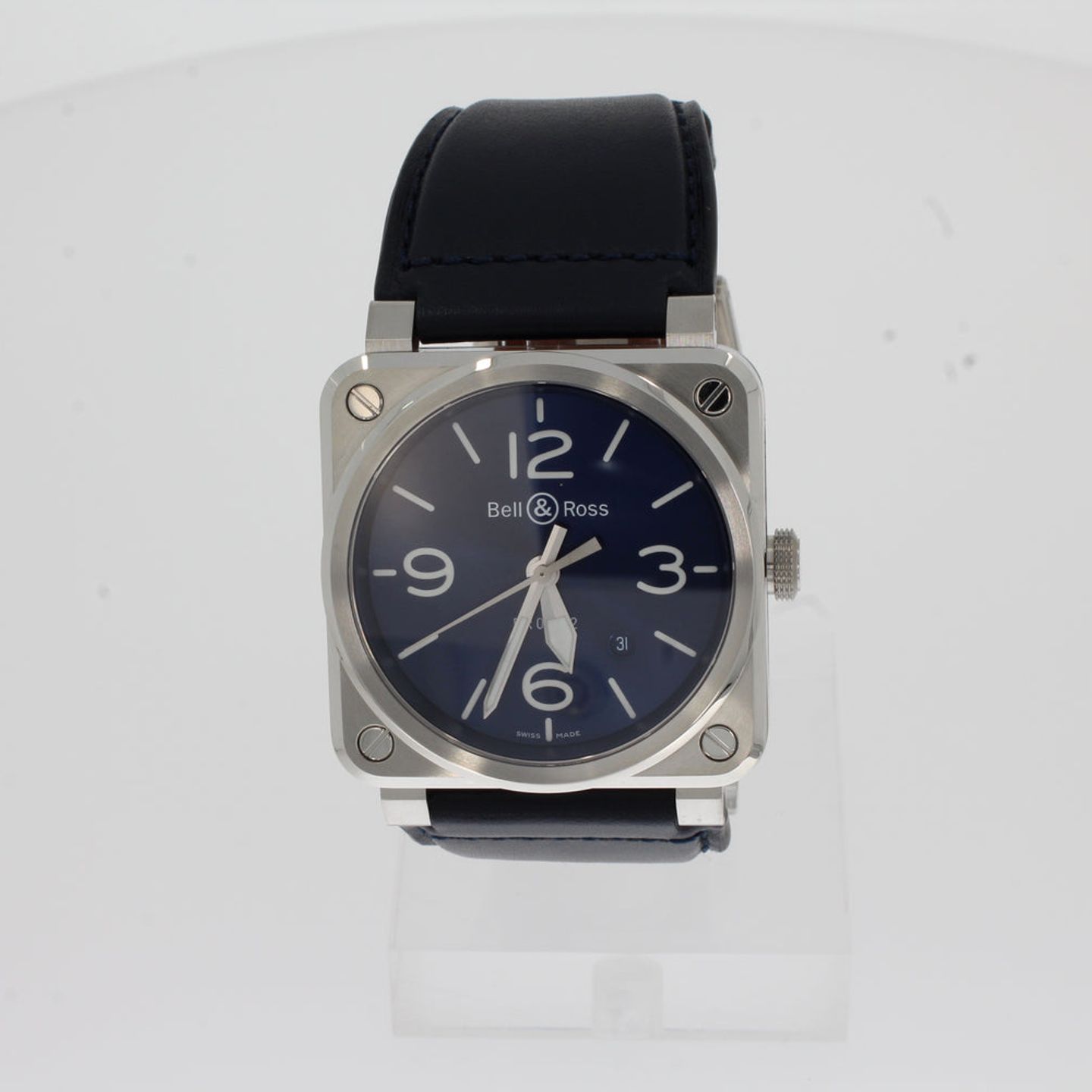 Bell & Ross BR 03-92 Steel BR0392-BLU-ST/SCA - (1/4)