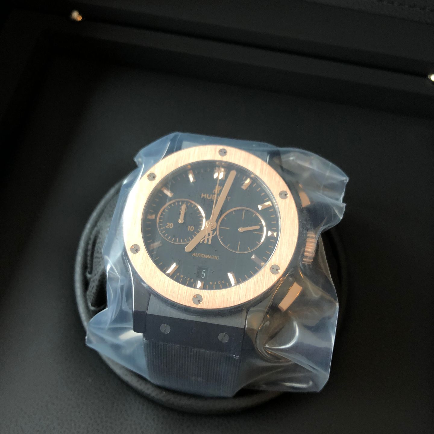 Hublot Classic Fusion Chronograph 541.CO.1181.RX (2022) - Zwart wijzerplaat 42mm Keramiek (5/6)