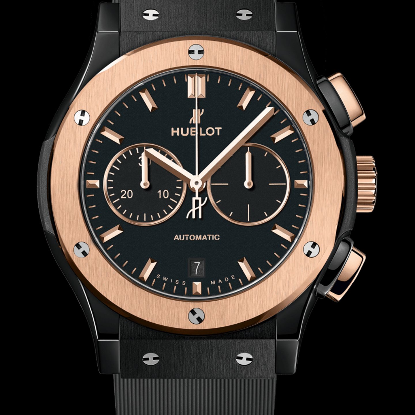 Hublot Classic Fusion Chronograph 541.CO.1181.RX (2022) - Zwart wijzerplaat 42mm Keramiek (6/6)