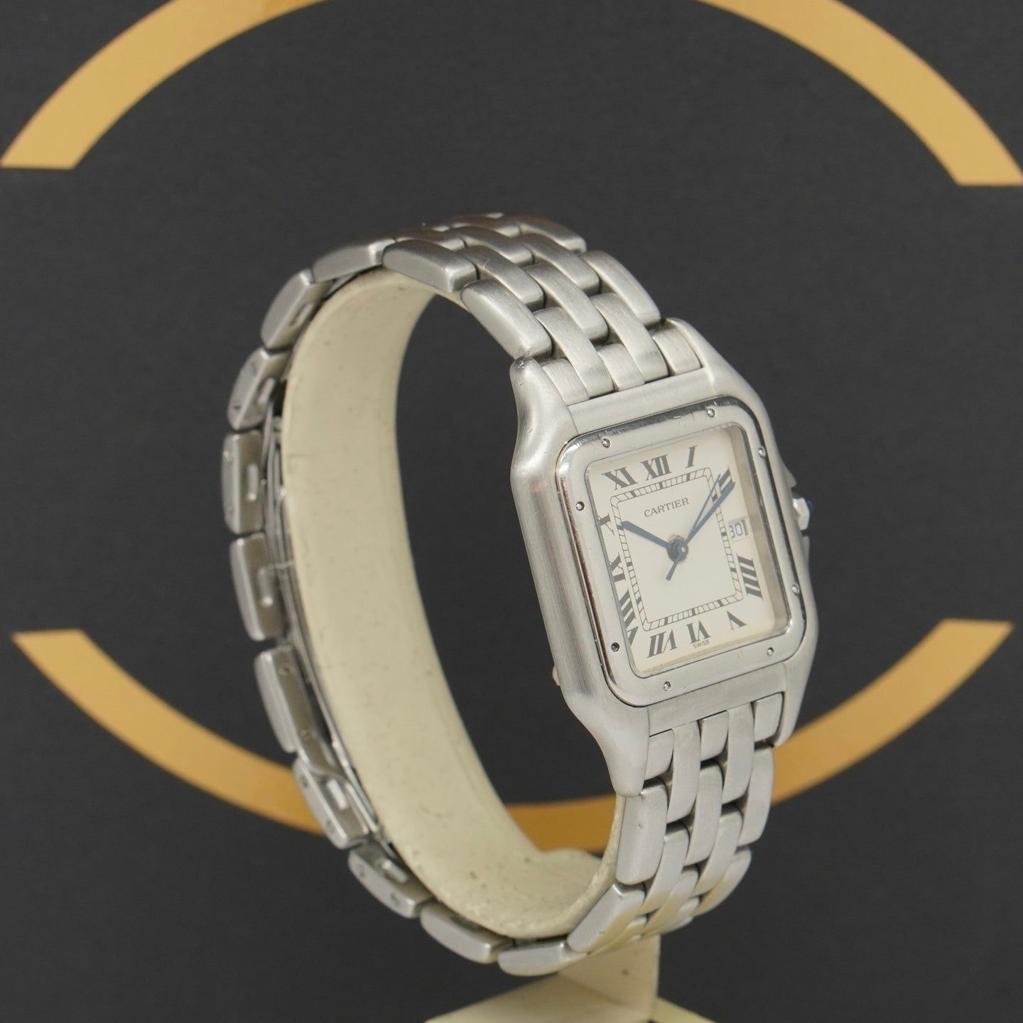 Cartier Panthère 1300 (1995) - Wit wijzerplaat 29mm Staal (2/7)