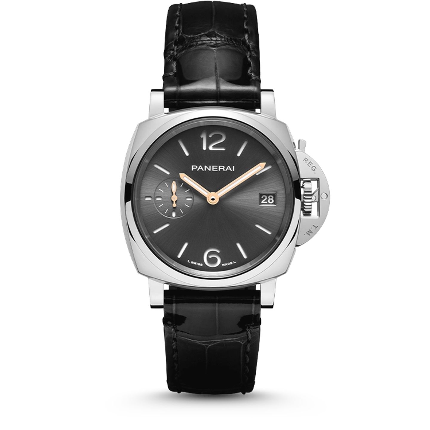Panerai Luminor Due PAM01552 (2025) - Grey dial 38 mm Steel case (1/1)