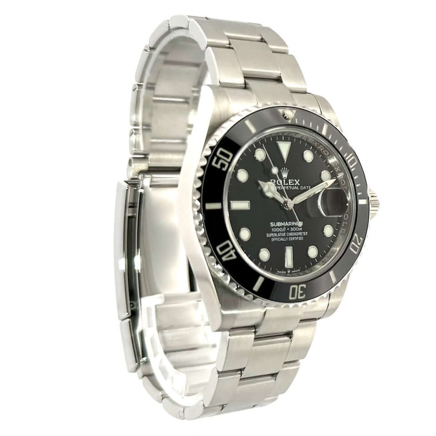 Rolex Submariner Date 126610LN (2021) - Zwart wijzerplaat 41mm Staal (4/8)