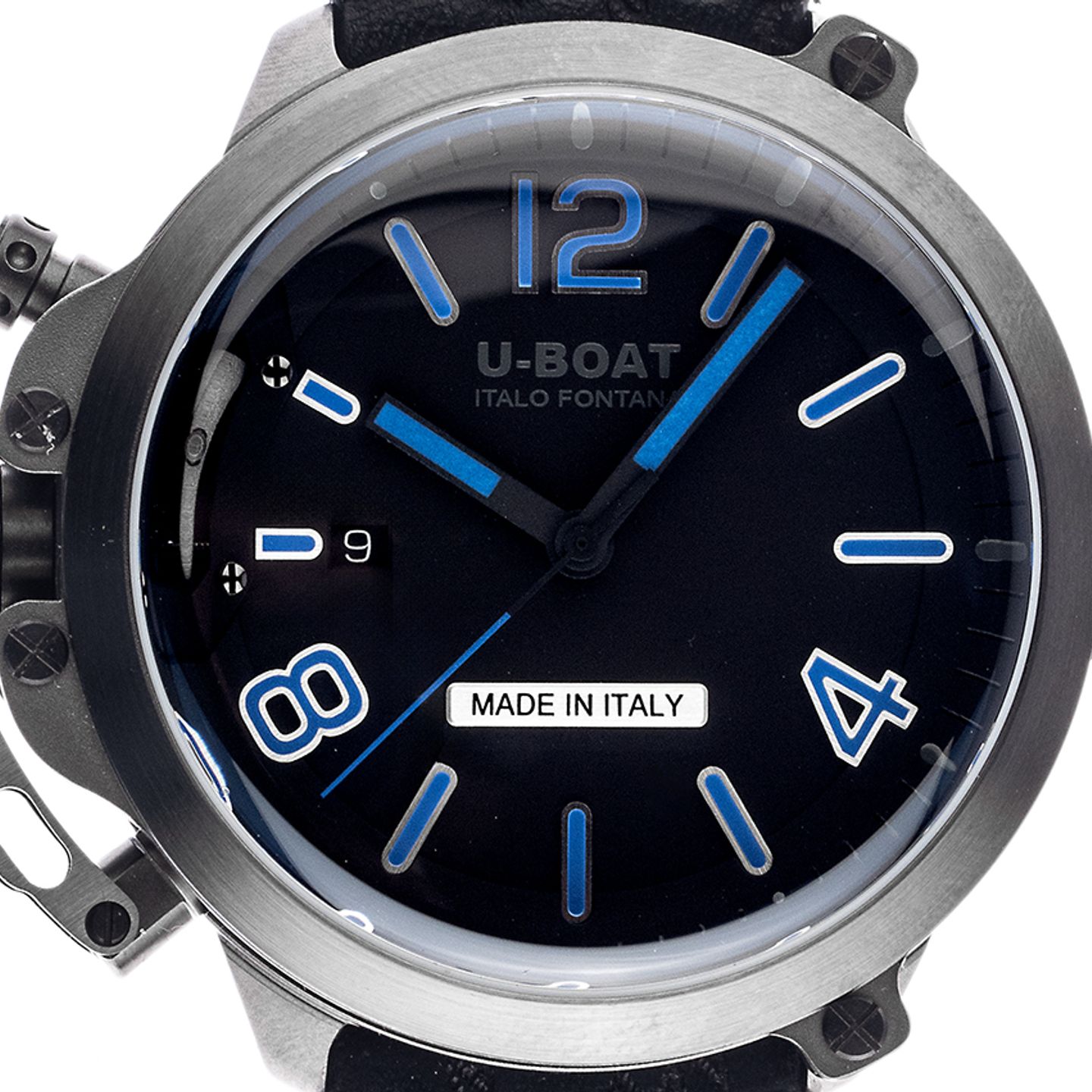 U-Boat Capsule 8806 (Unknown (random serial)) - Black dial 51 mm Steel case (1/6)