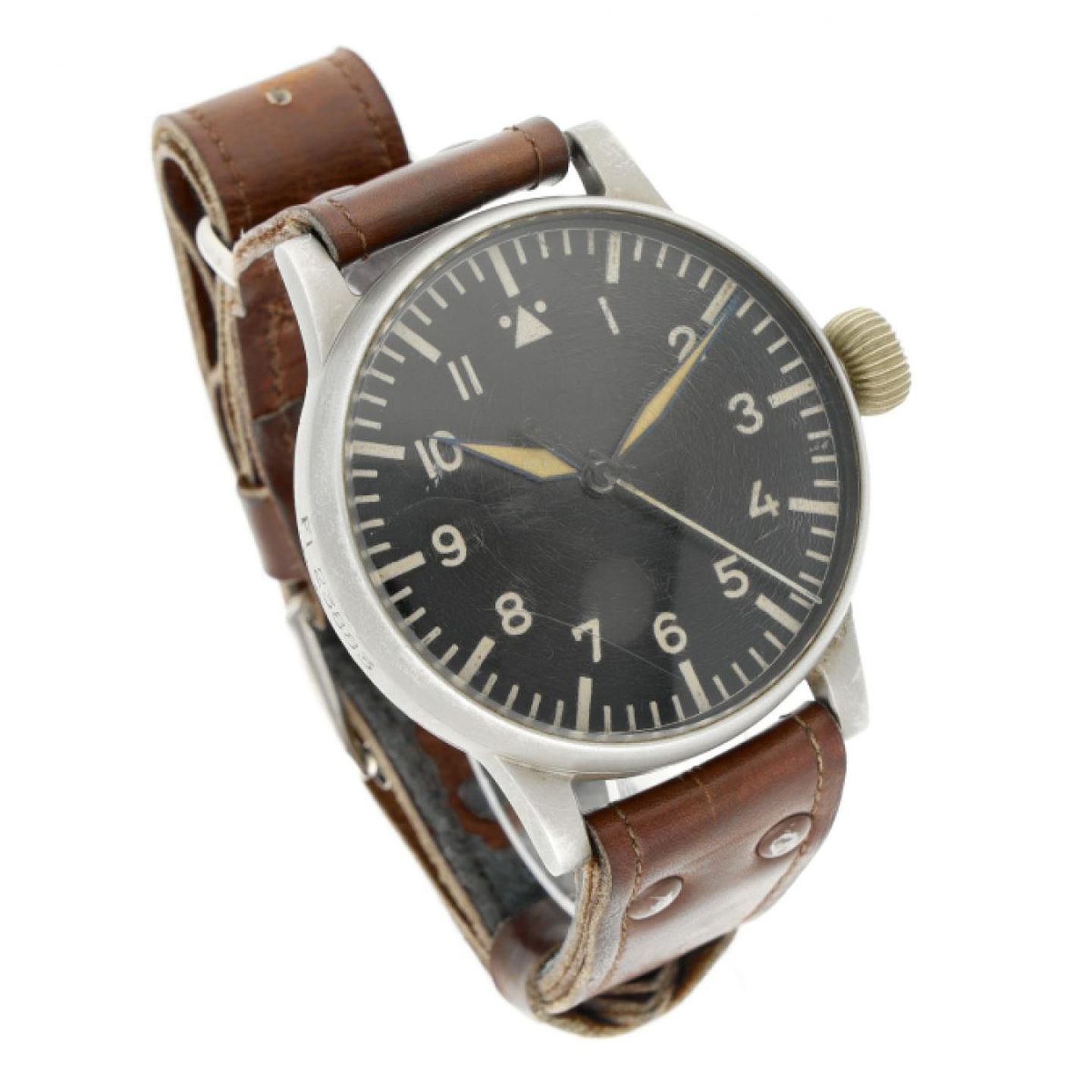 A. Lange & Söhne Lange 1 101.001 (1940) - Black dial 55 mm Steel case (3/5)