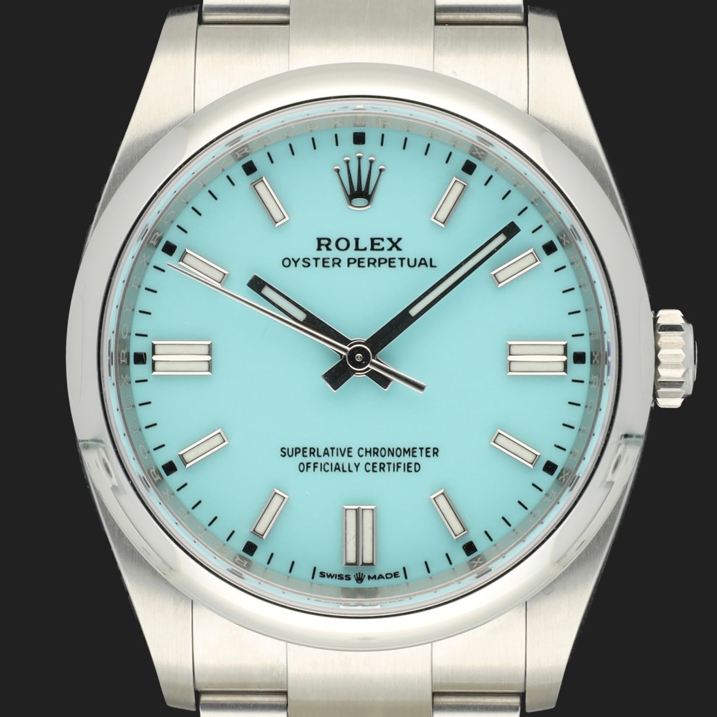 Rolex Oyster Perpetual 36 126000 (2021) - Blue dial 36 mm Steel case (2/8)