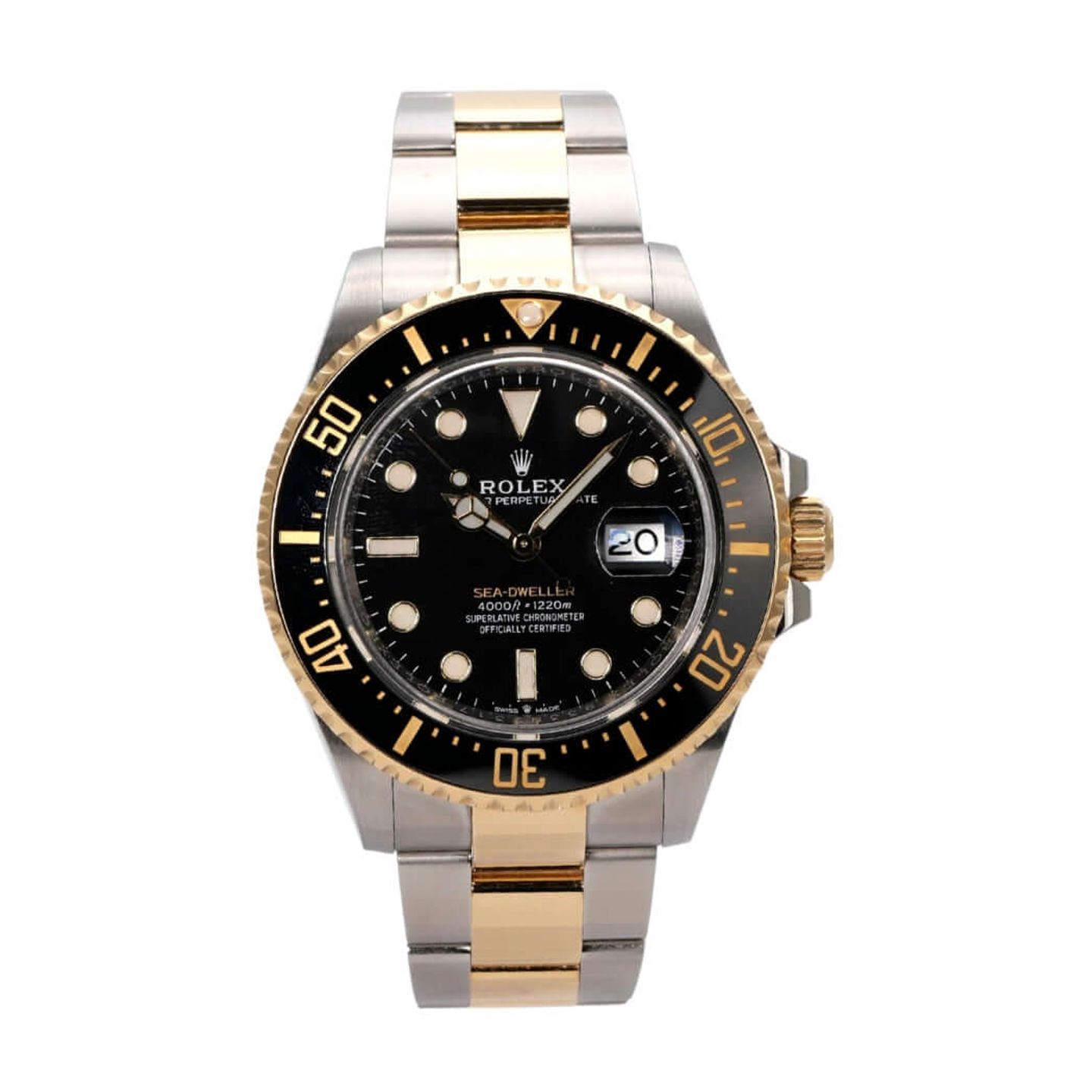 Rolex GMT-Master II 126718GRNR (2022) - Zwart wijzerplaat 40mm Geelgoud (2/8)