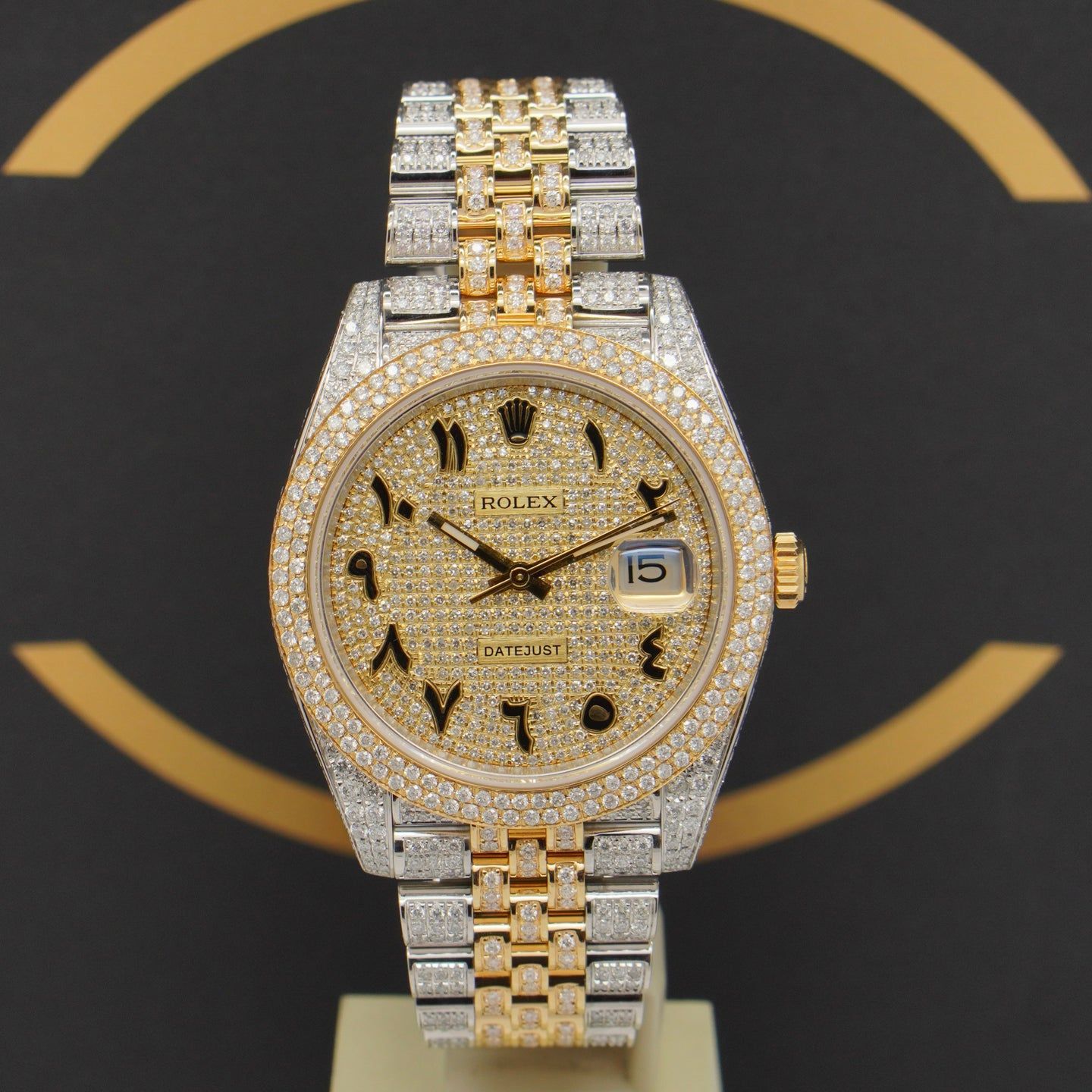 Rolex Datejust 41 126333 (2022) - Diamond dial 41 mm Gold/Steel case (1/7)
