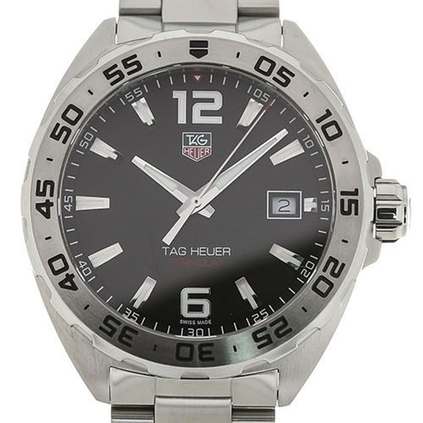 TAG Heuer Formula 1 Quartz WAZ1112.BA0875 (2024) - Black dial 41 mm Steel case (1/5)