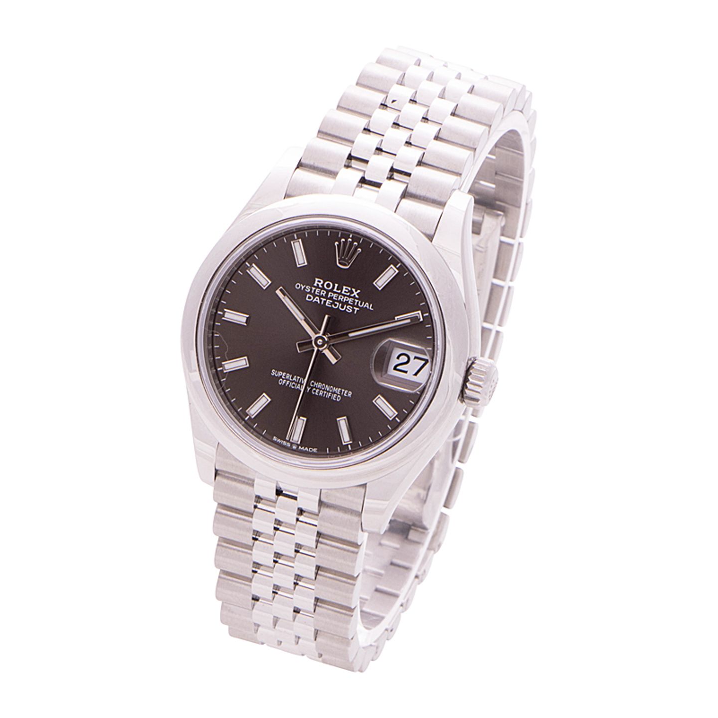 Rolex Datejust 31 278240 (2025) - Grijs wijzerplaat 31mm Staal (4/8)