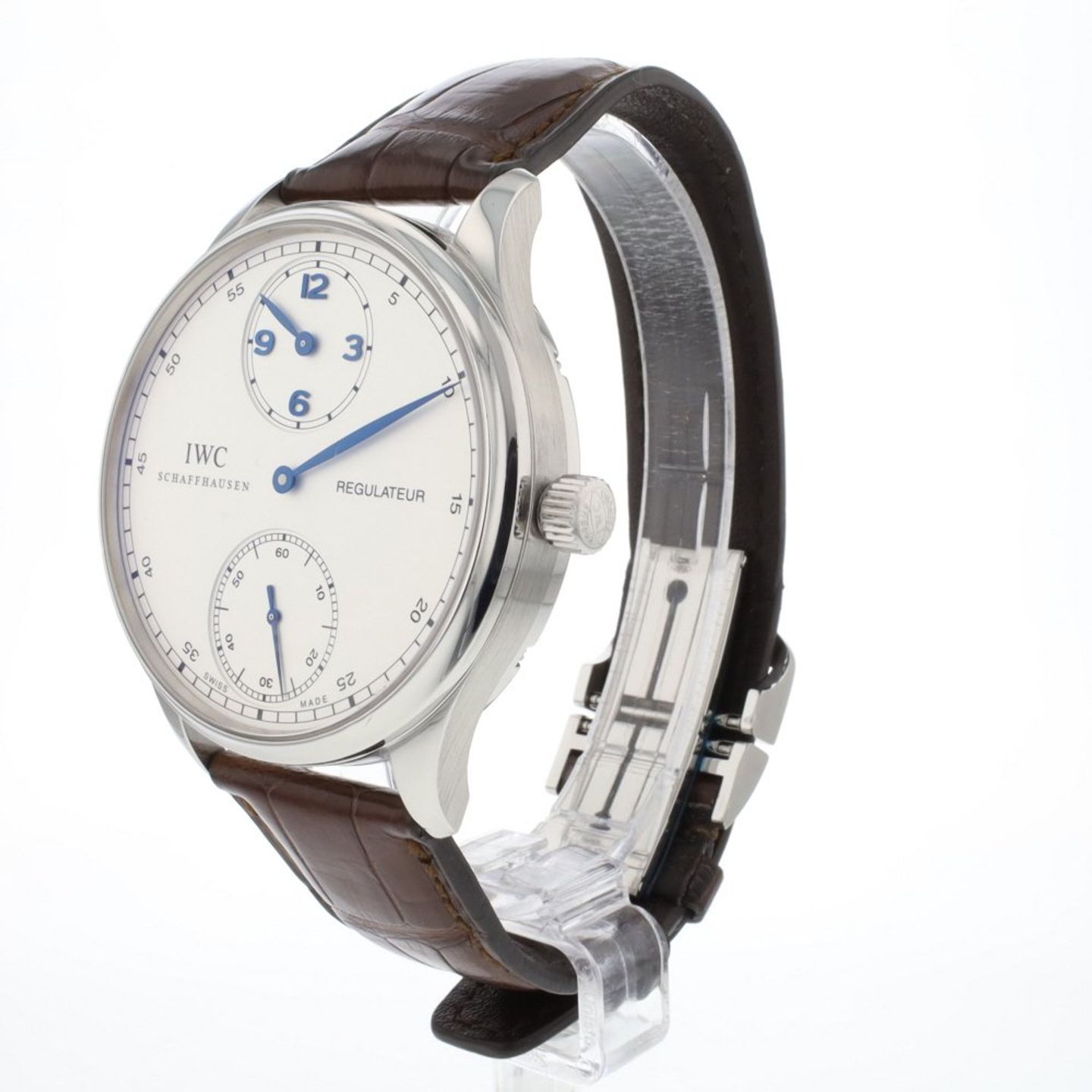 IWC Portuguese IW544401 (2010) - Zilver wijzerplaat 43mm Staal (2/6)