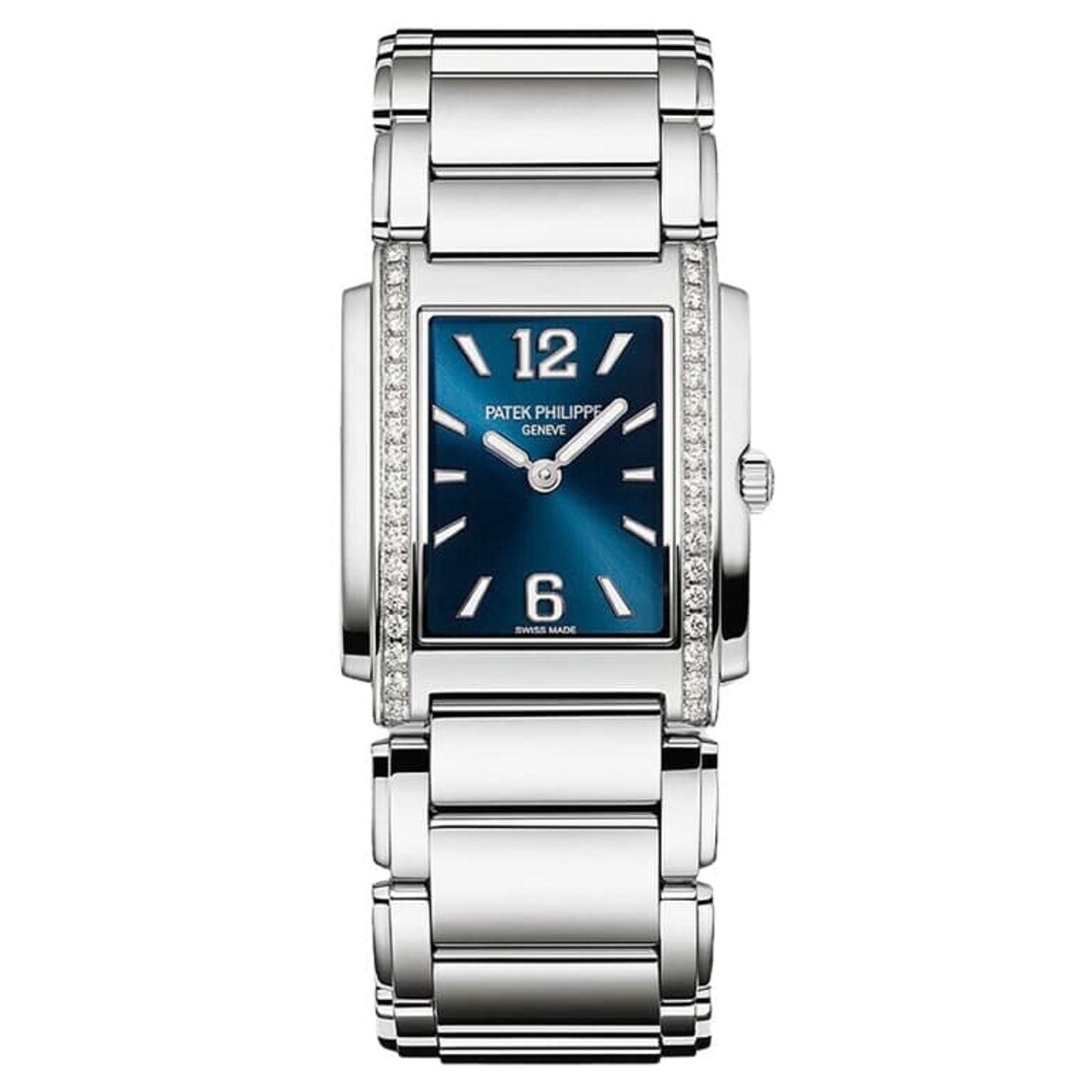 Patek Philippe Twenty~4 4910/1200A-001 (2024) - Blauw wijzerplaat 30mm Staal (1/1)