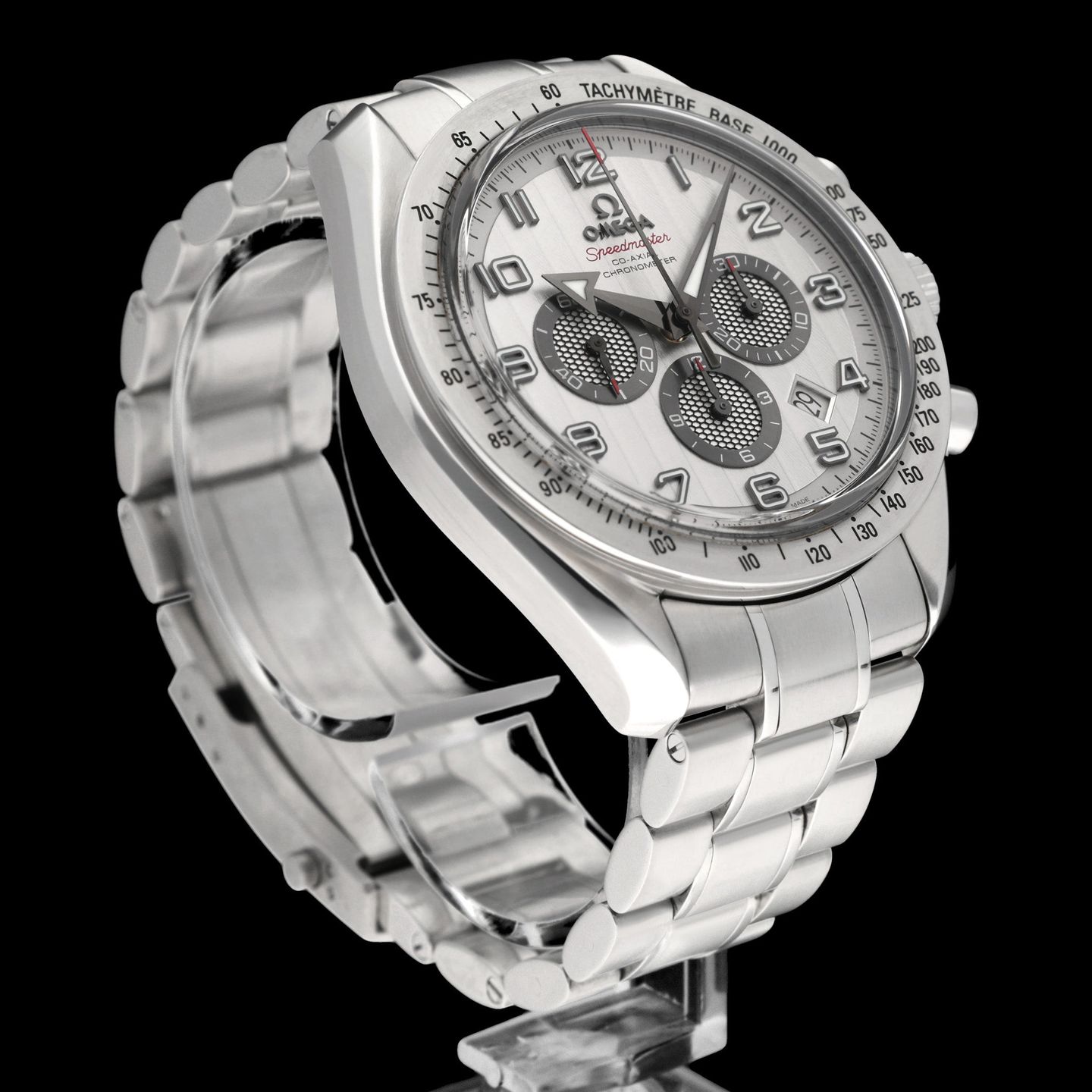 Omega Speedmaster Broad Arrow 321.10.44.50.02.001 (2012) - Silver dial 44 mm Steel case (6/8)