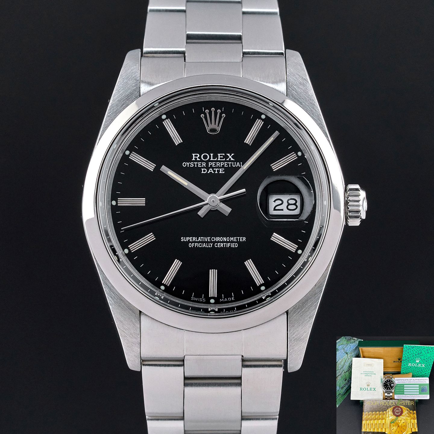 Rolex Oyster Perpetual Date 15000 - (1/7)